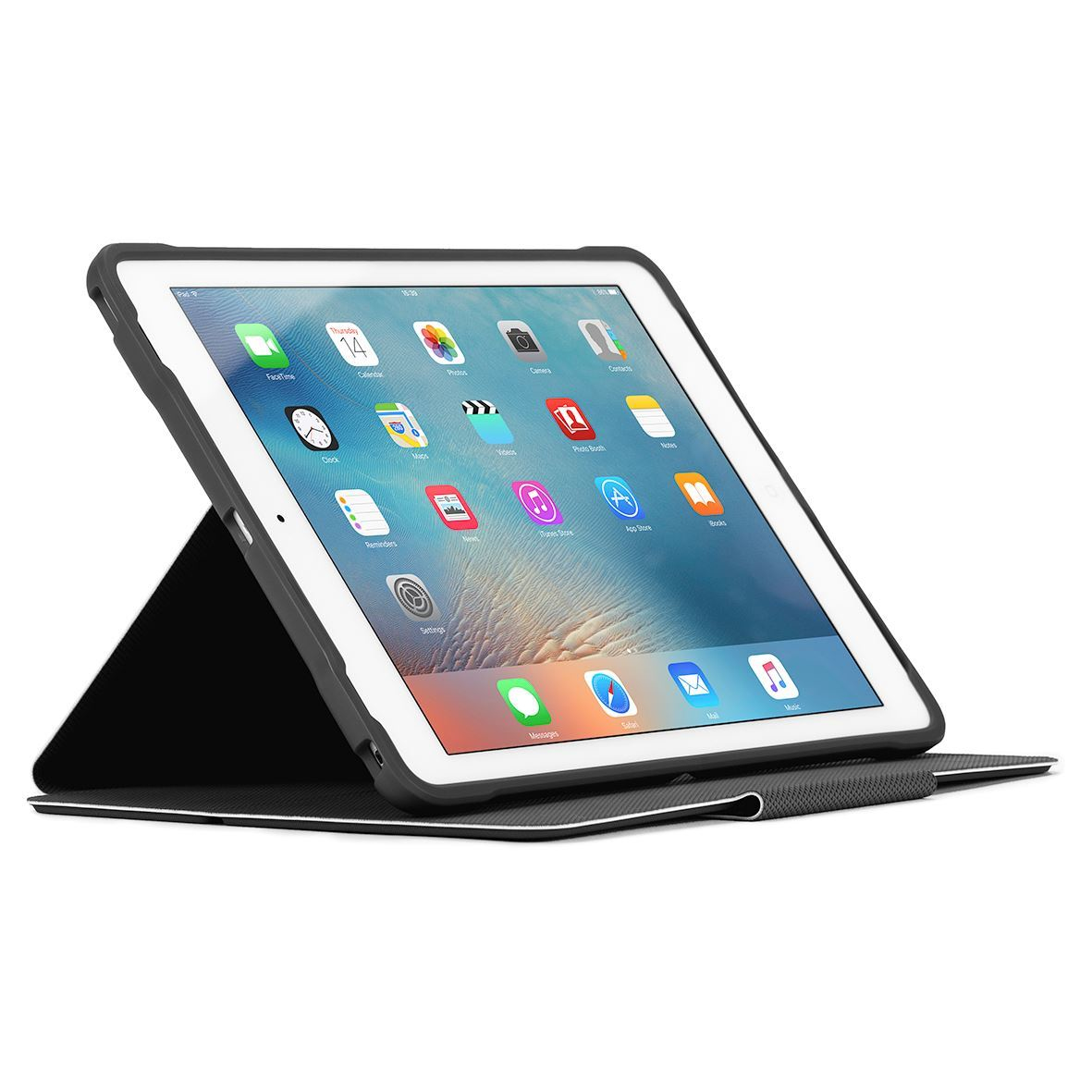 Funda tablet - Targus THZ635GL, Hasta 9.7", iPad Pro, iPad Air 2, iPad Air, Con protección 3D,