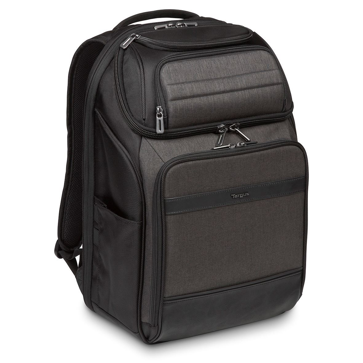 Mochila - Targus CitySmart Profesional, para portátiles hasta 15,6", Negro/Gris
