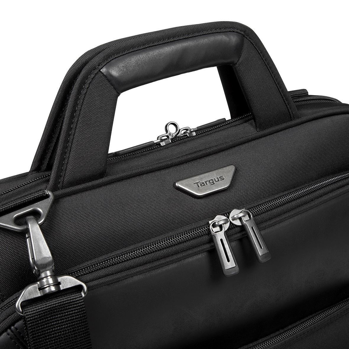 Maletín para portátil - Targus Mobile VIP, para portátiles hasta 15,6", Negro