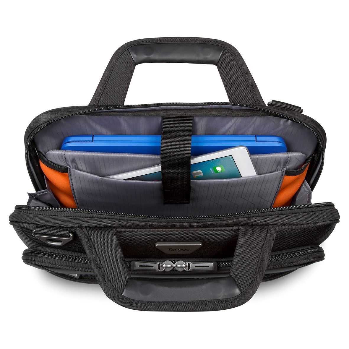 Maletín para portátil - Targus Mobile VIP, para portátiles hasta 15,6", Negro