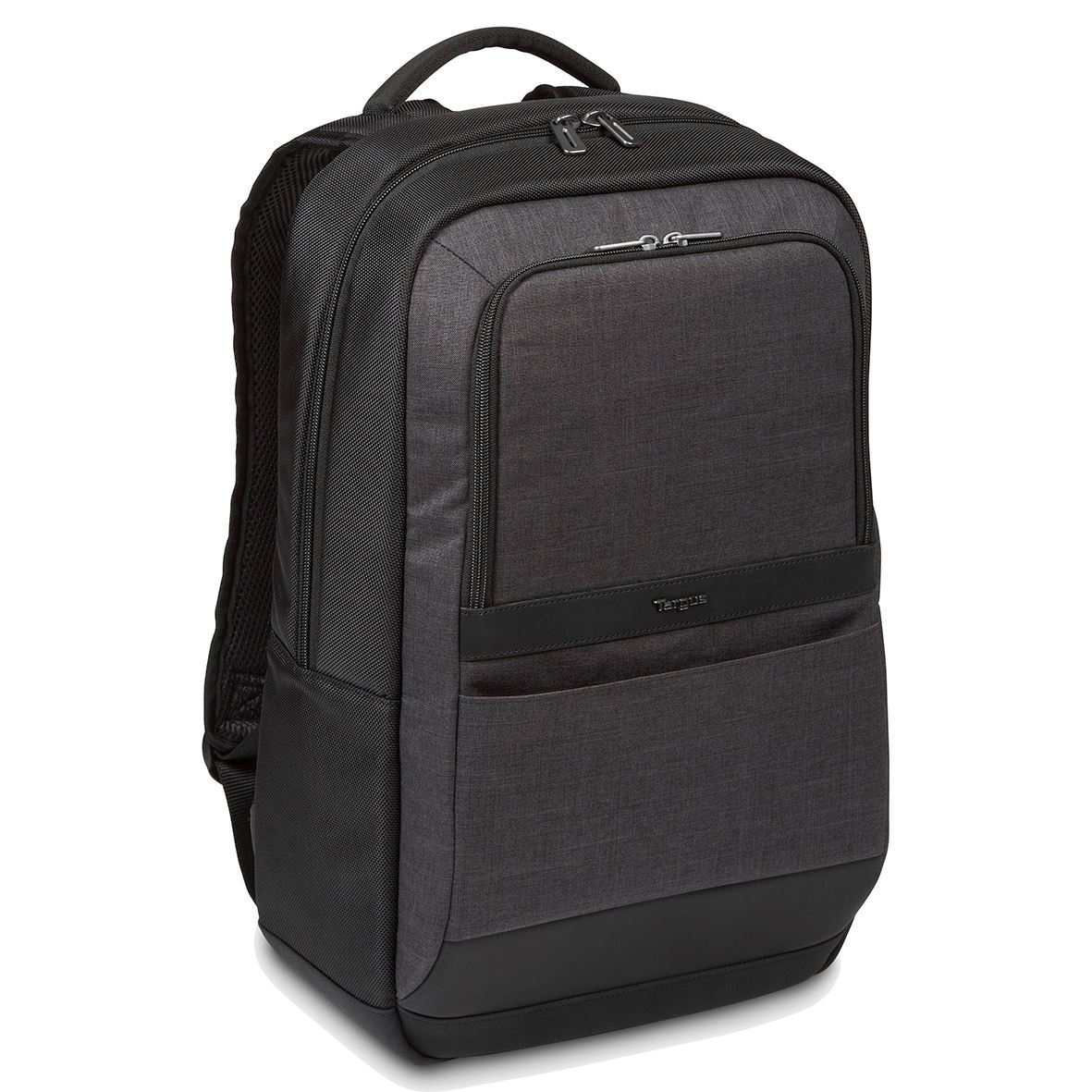 Mochila - Targus CitySmart Essential, para portátiles hasta 15,6", Negro/Gris
