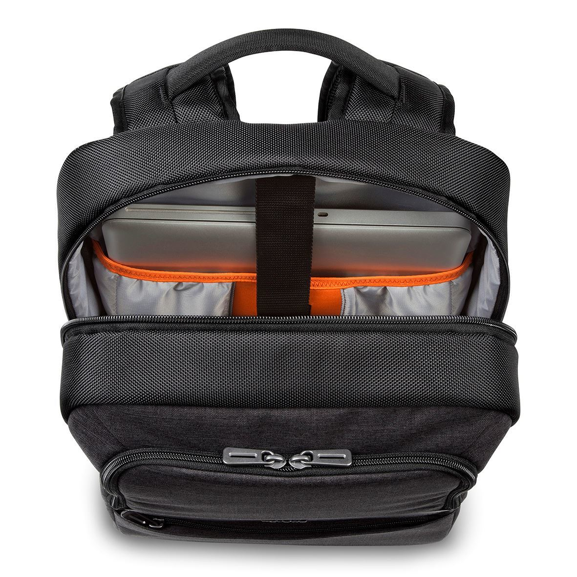 Mochila - Targus CitySmart Essential, para portátiles hasta 15,6", Negro/Gris