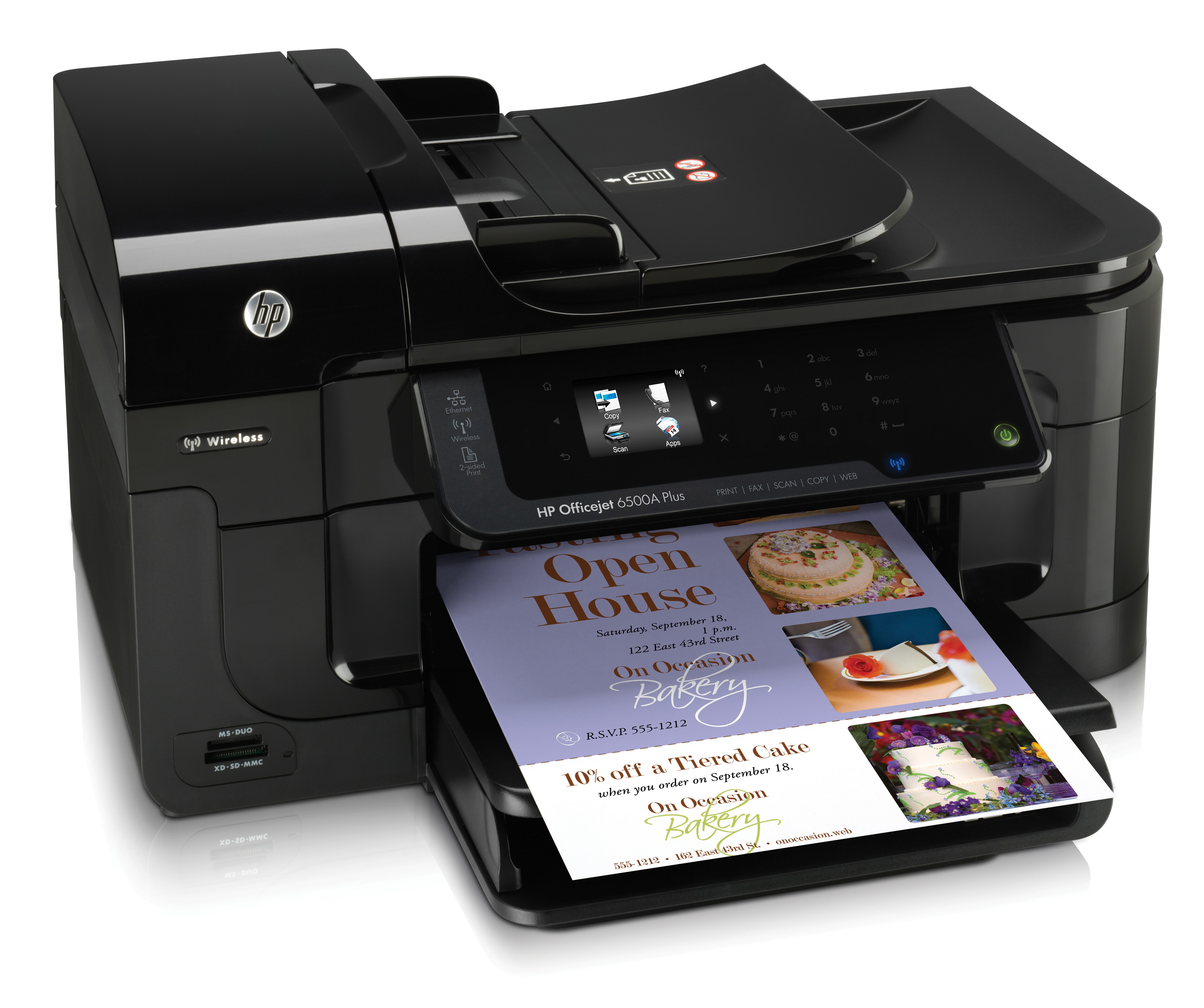 Impresora - HP, CN 557 A-OJ 6500 A-PLUS-E-AIO
