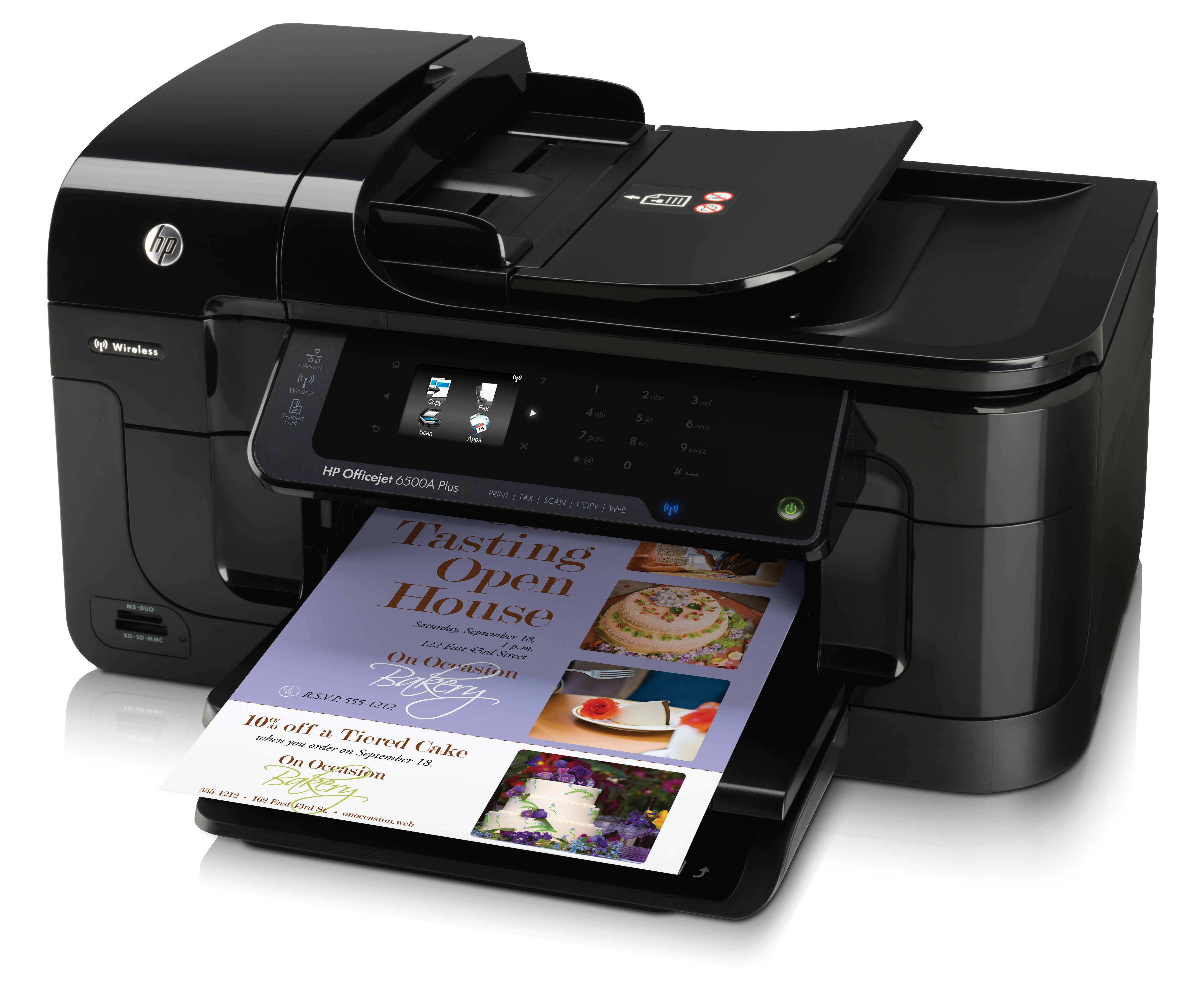 Impresora - HP, CN 557 A-OJ 6500 A-PLUS-E-AIO