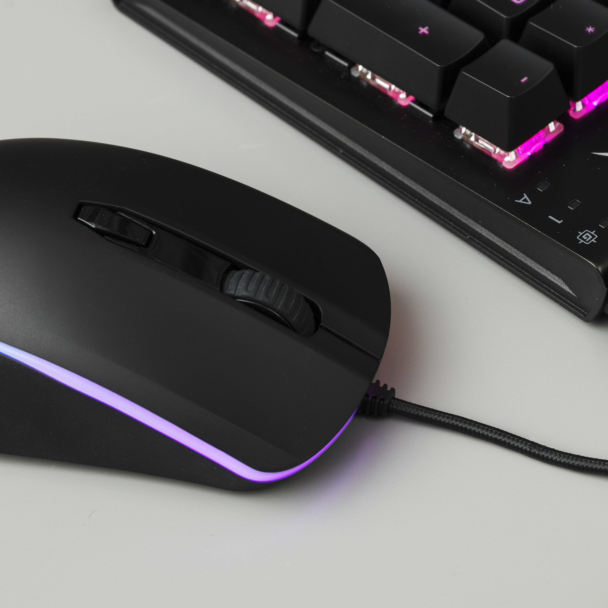 Ratón gaming - HyperX Pulsefire FPS Pro Hx-Mc002B, Con cable, 16000ppp, USB, Negro
