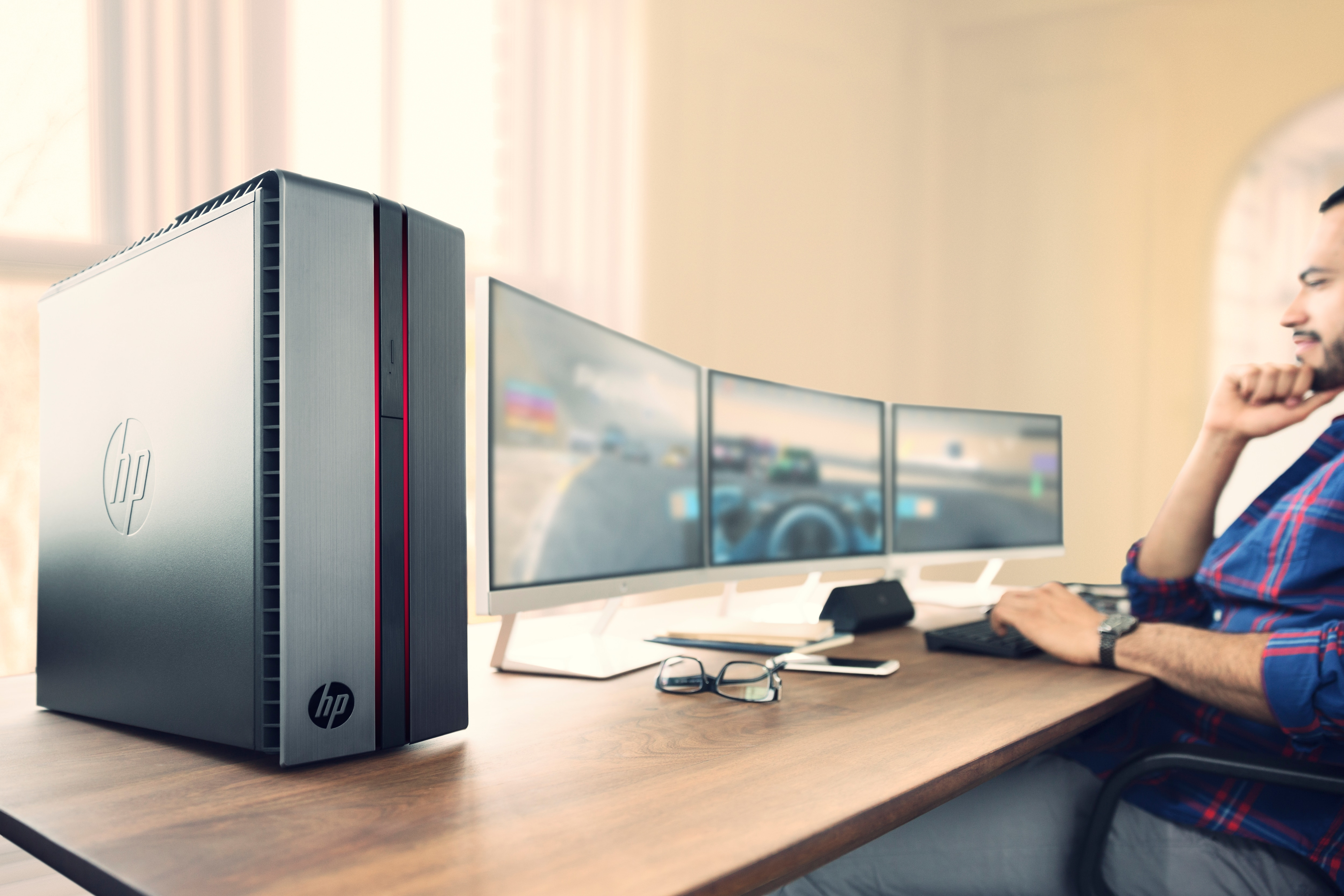HP E1L10AA Pavilion 23tm 23" 7ms DVI + HDMI Full HD IPS Dokunmatik LED Monitör