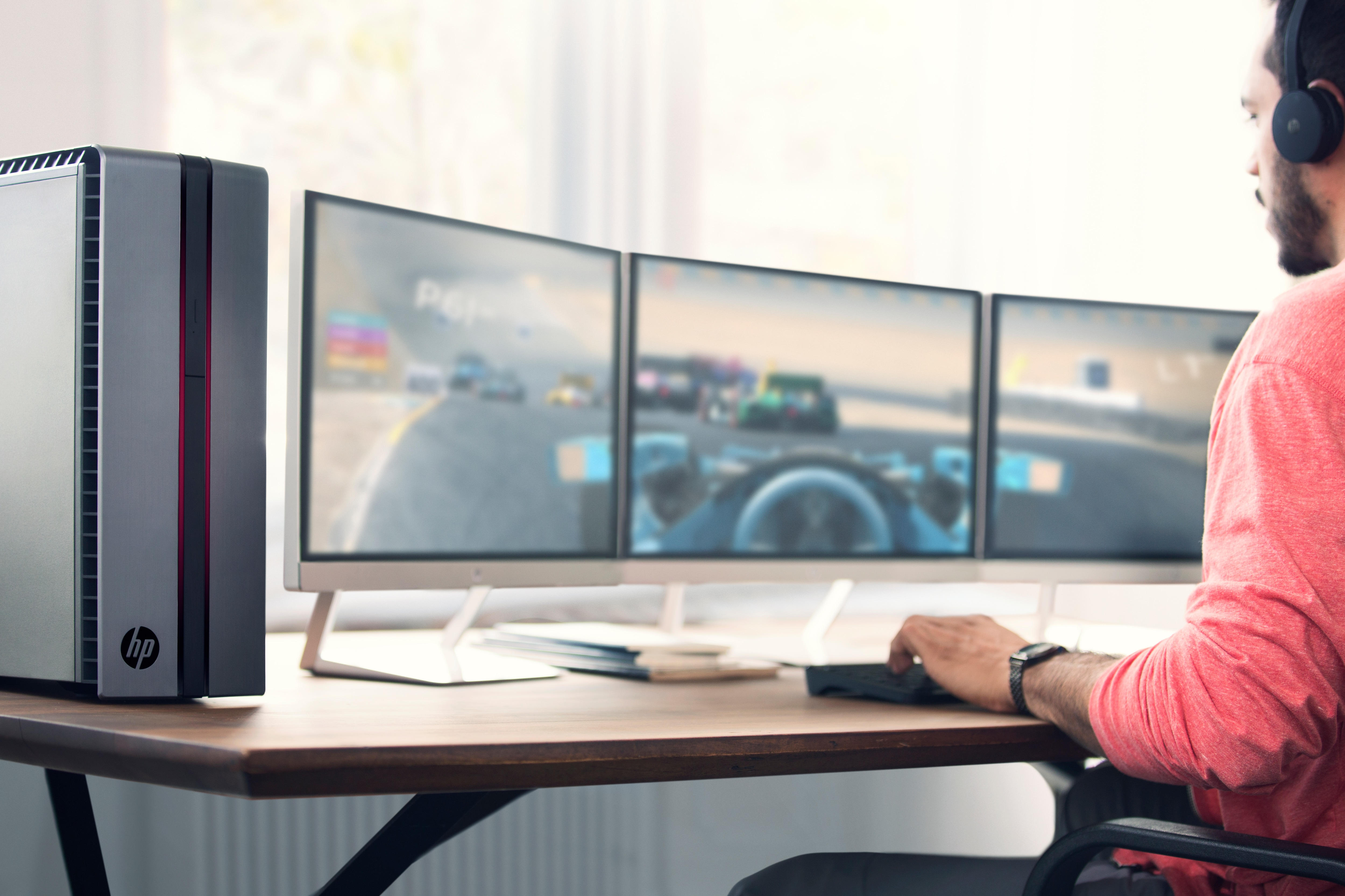 HP E1L10AA Pavilion 23tm 23" 7ms DVI + HDMI Full HD IPS Dokunmatik LED Monitör
