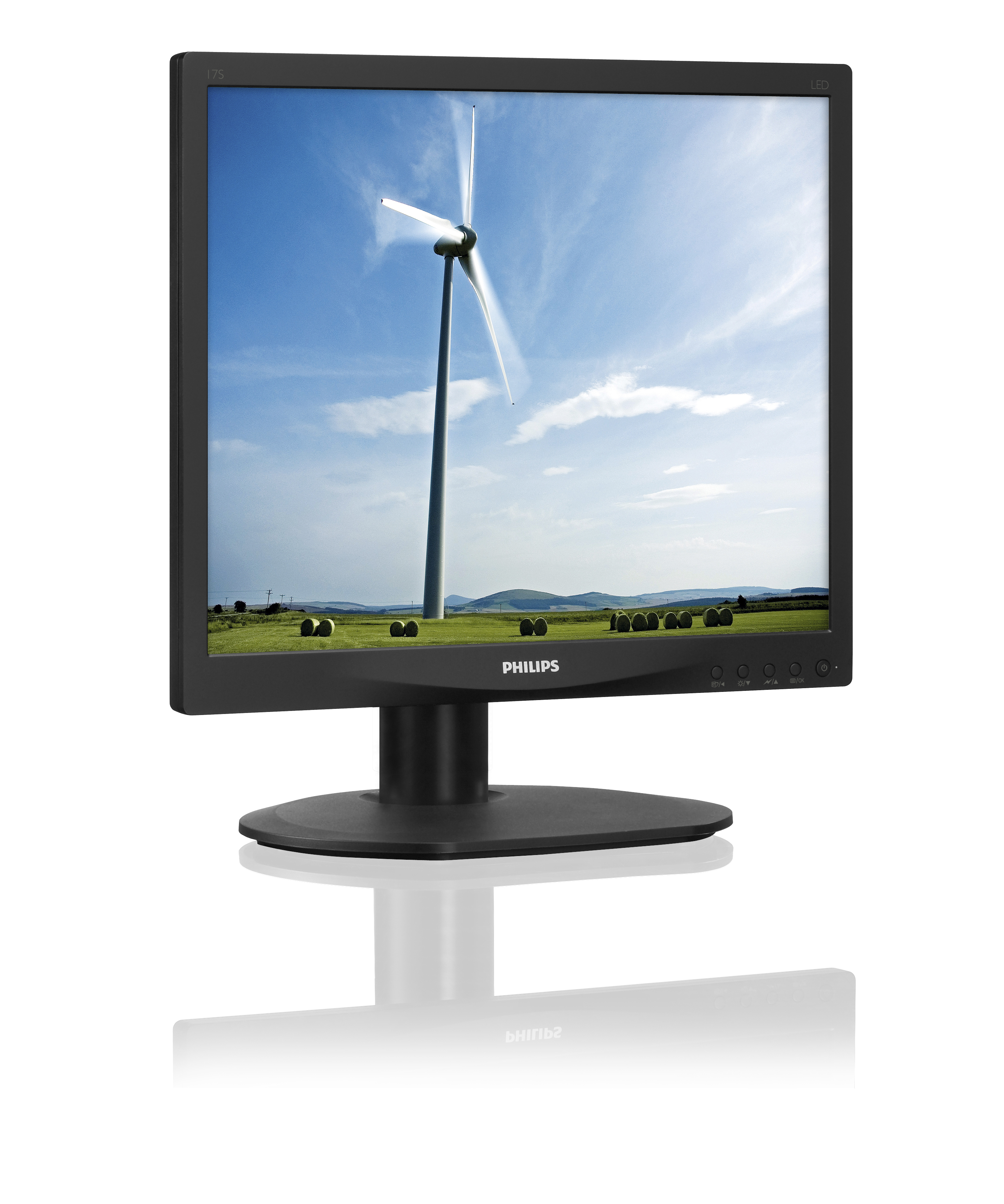 PHILIPS S Line LCD monitör, LED arka aydınlatma 17S4LSB/00