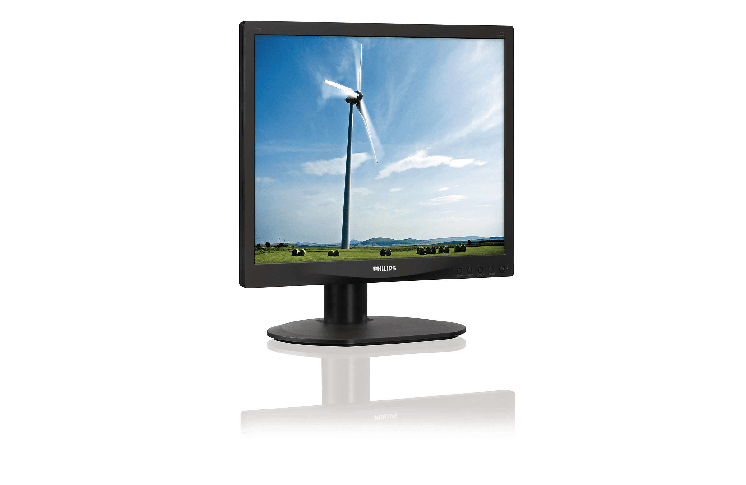 PHILIPS S Line LCD monitör, LED arka aydınlatma 17S4LSB/00