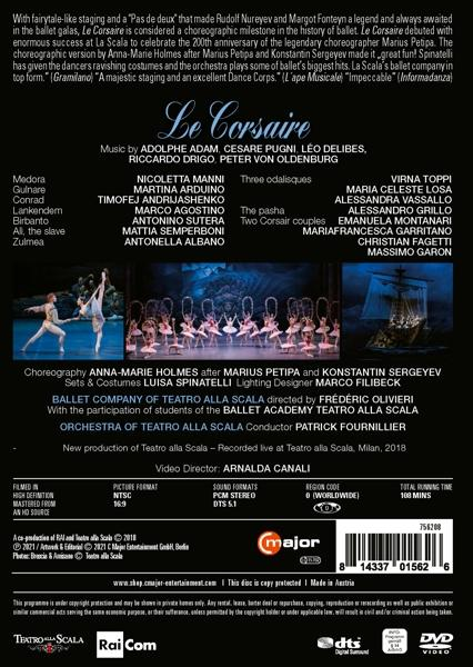 Manni,N./Fournillier,Patrick/Teatro alla Scala/+ - Le Corsaire  - (DVD)