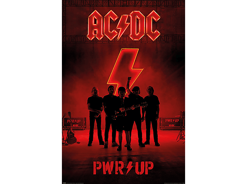 AC/DC PYRAMID Poster PWR/UP INTERNATIONAL