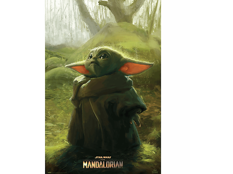 GRUPO ERIK EDITORES The Mandalorian Grogu The Child Poster | Star Wars