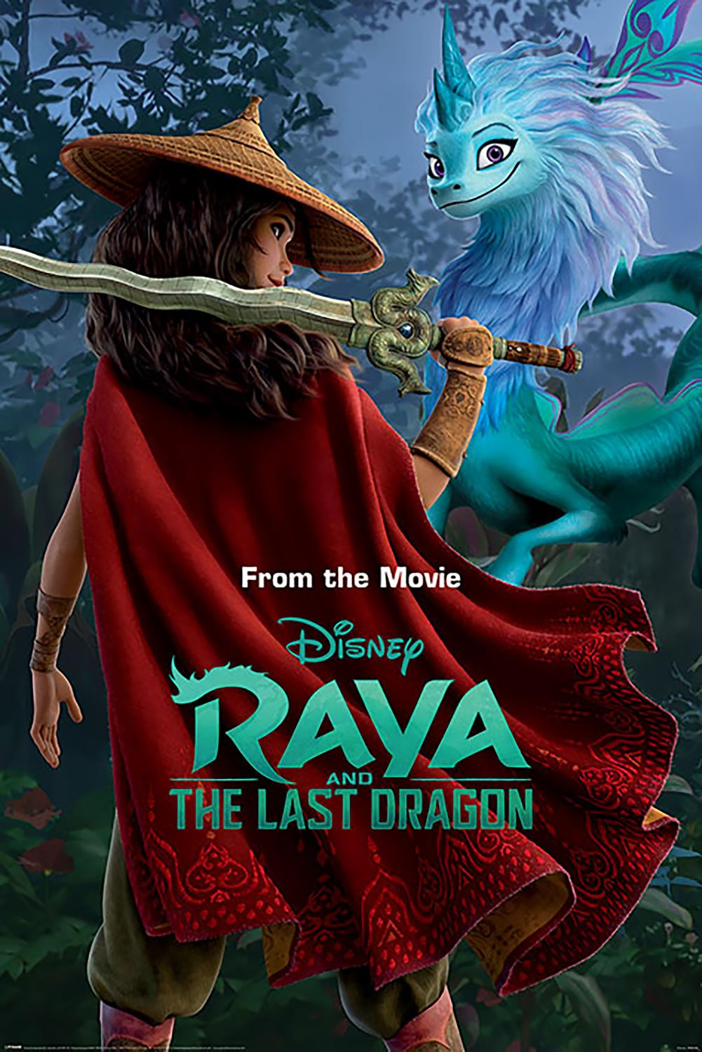 PYRAMID INTERNATIONAL Raya Wild Warrior and the The Dragon, In Poster Last