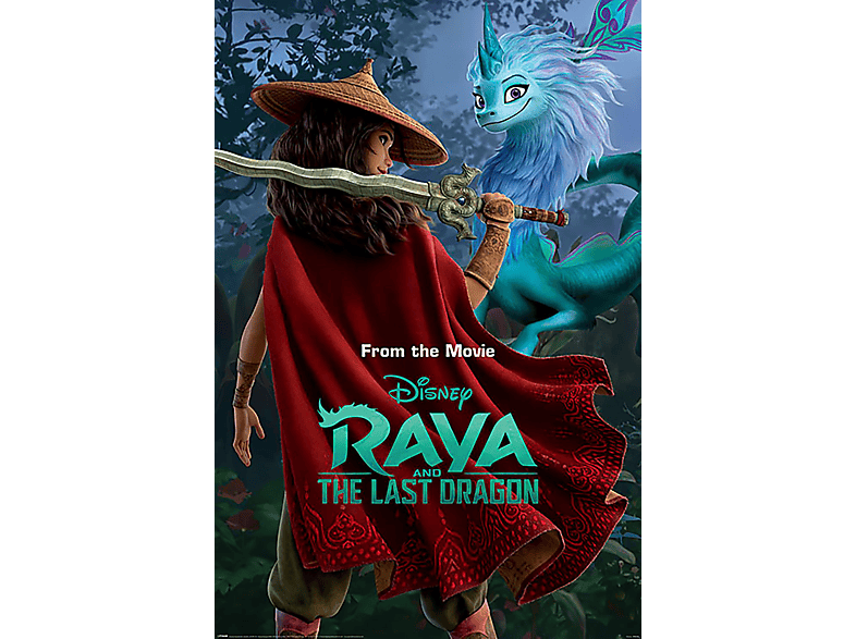 Raya the Last Warrior The Poster PYRAMID INTERNATIONAL Wild and In Dragon,