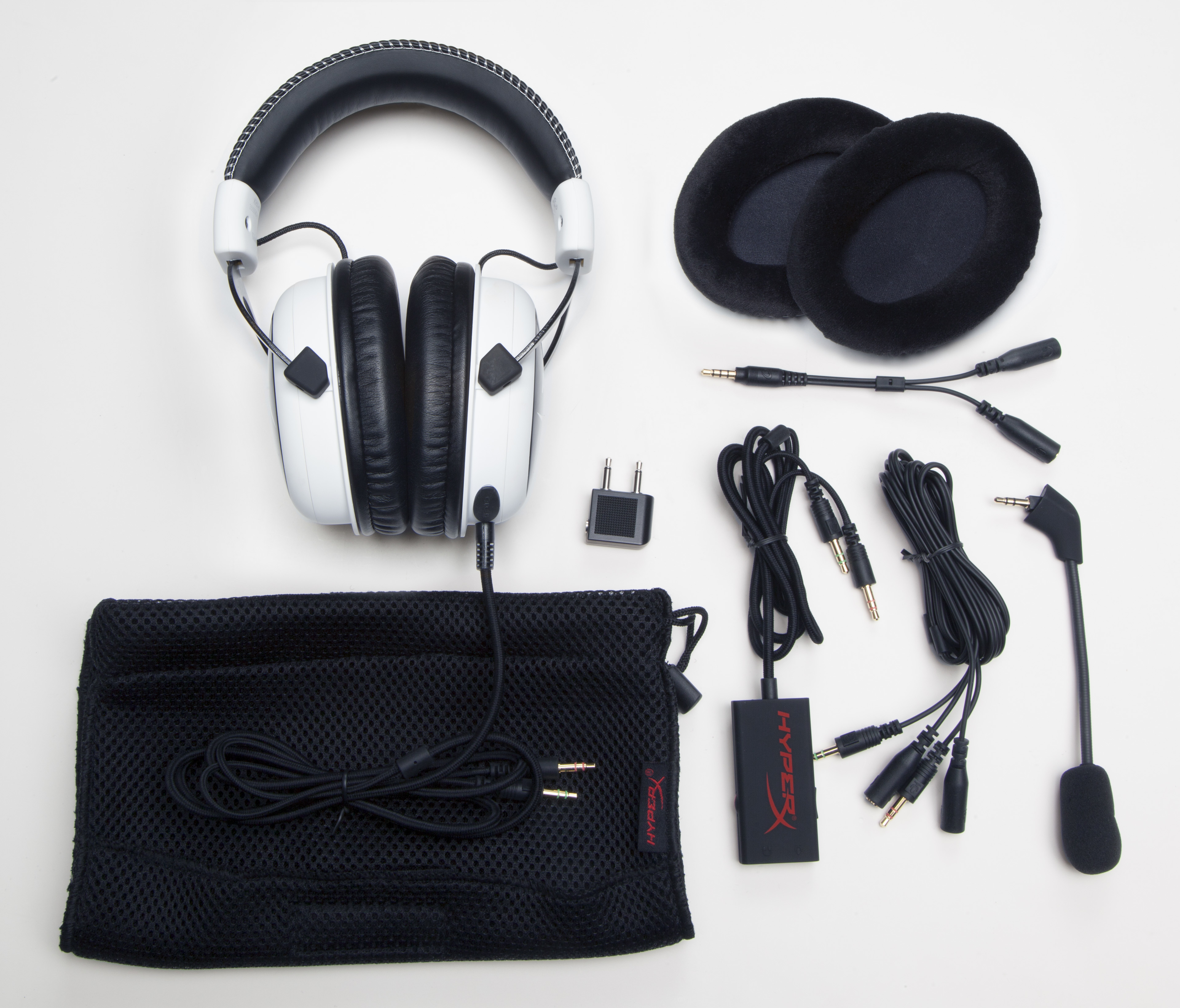 KINGSTON KHX-H3CLW HyperX Cloud Gaming Kulaküstü Kulaklık Beyaz