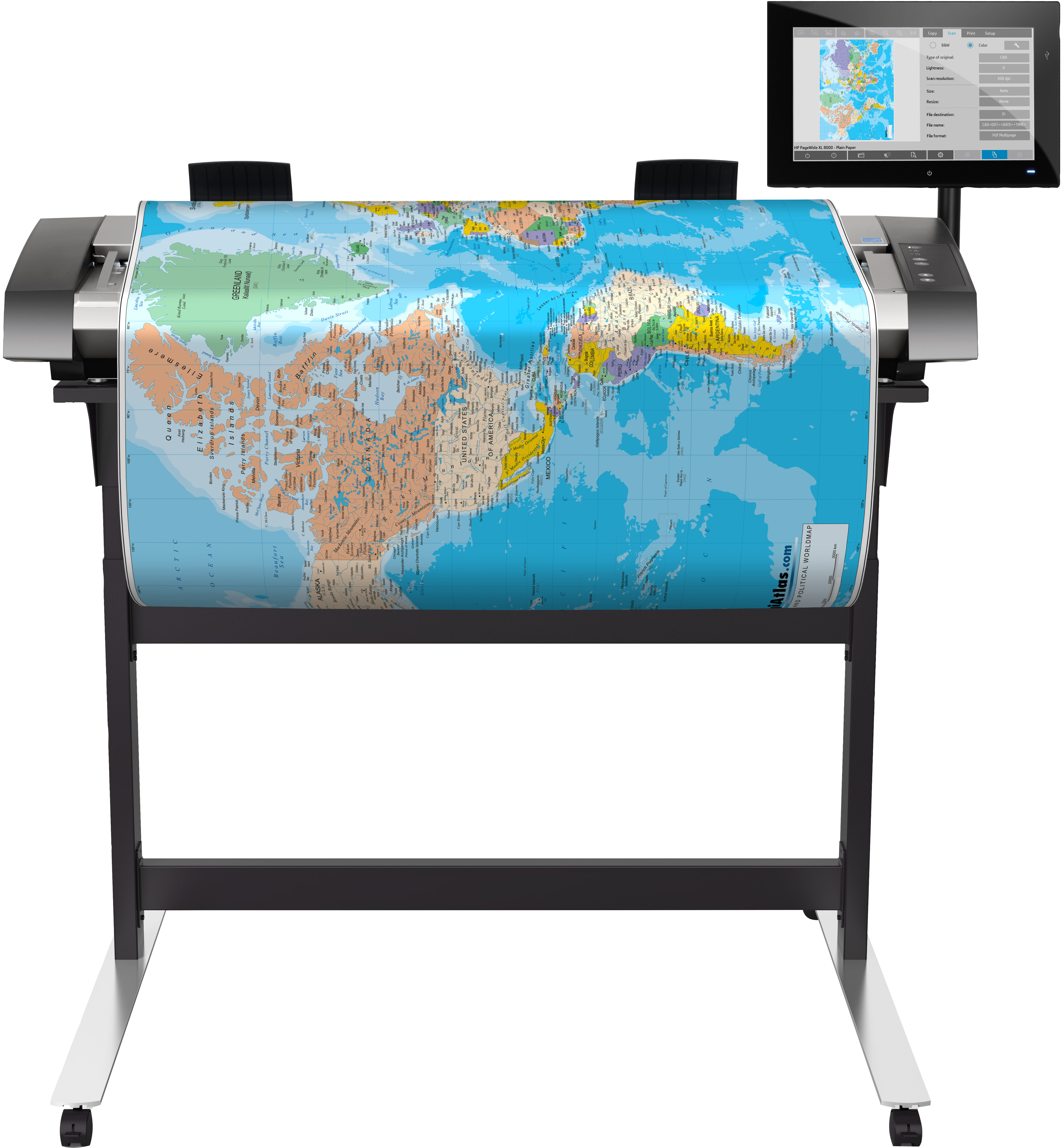 HP SD Pro 44 inç Tarayıcı