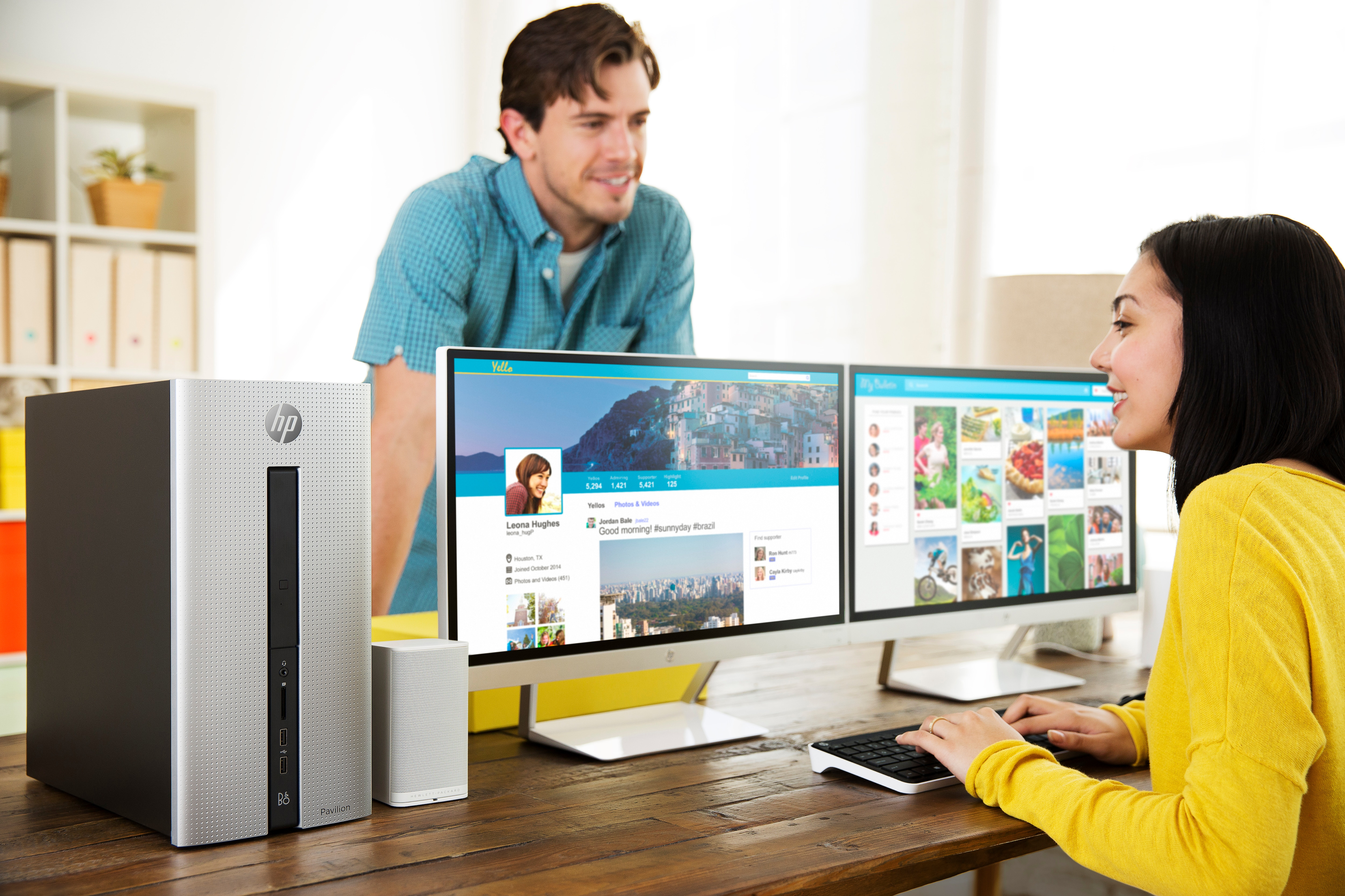HP N8Y76EA Intel Core i7-6700 3.4 Ghz 8GB 1 TB GeForce GTX 745 4GB Windows 10 Masaüstü PC