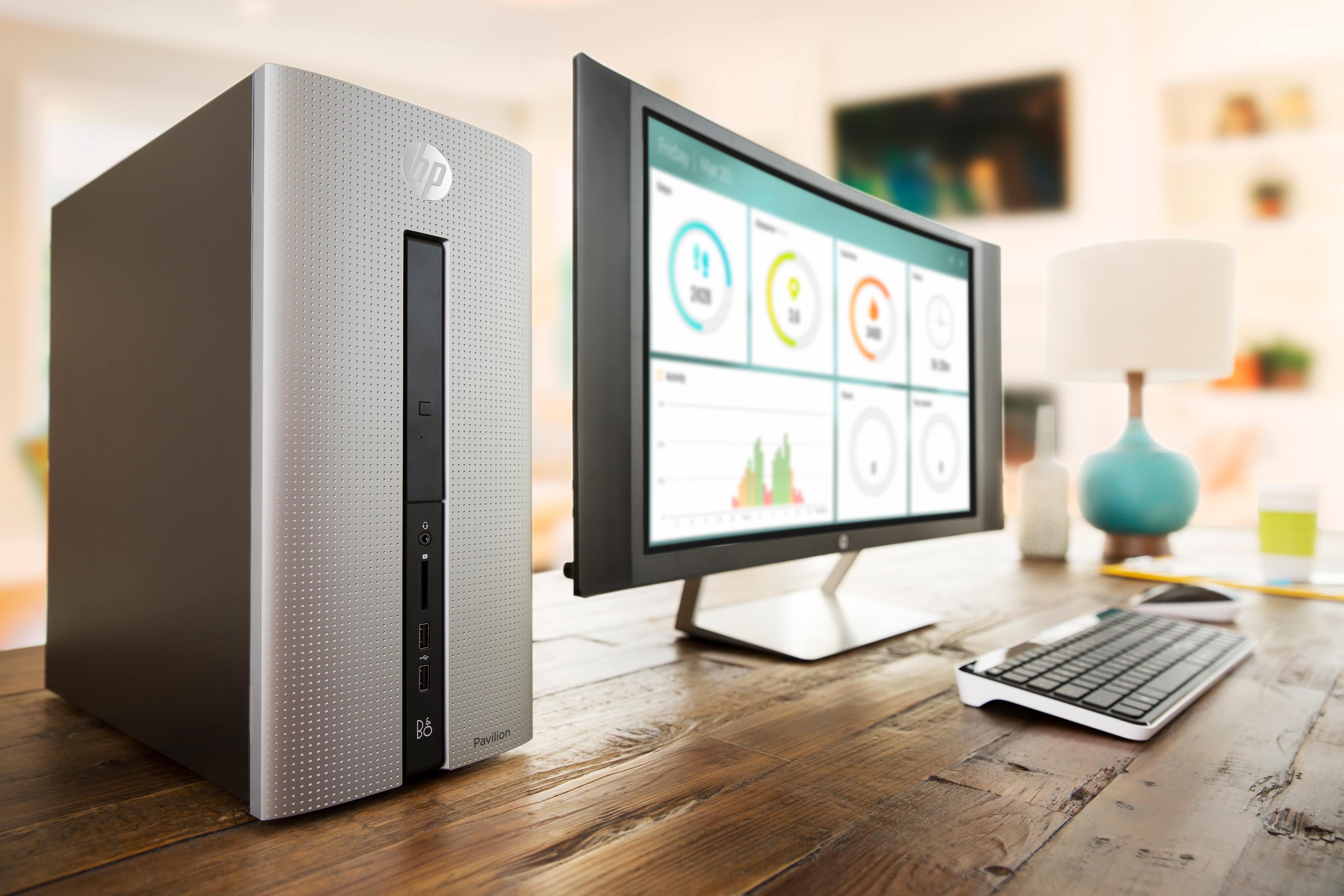 HP Pavilion 550-002NT Intel Core i5-4460 3.2 GHz 8GB 1 TB Windows 8.1 64 Bit Masaüstü PC M6Y86EA