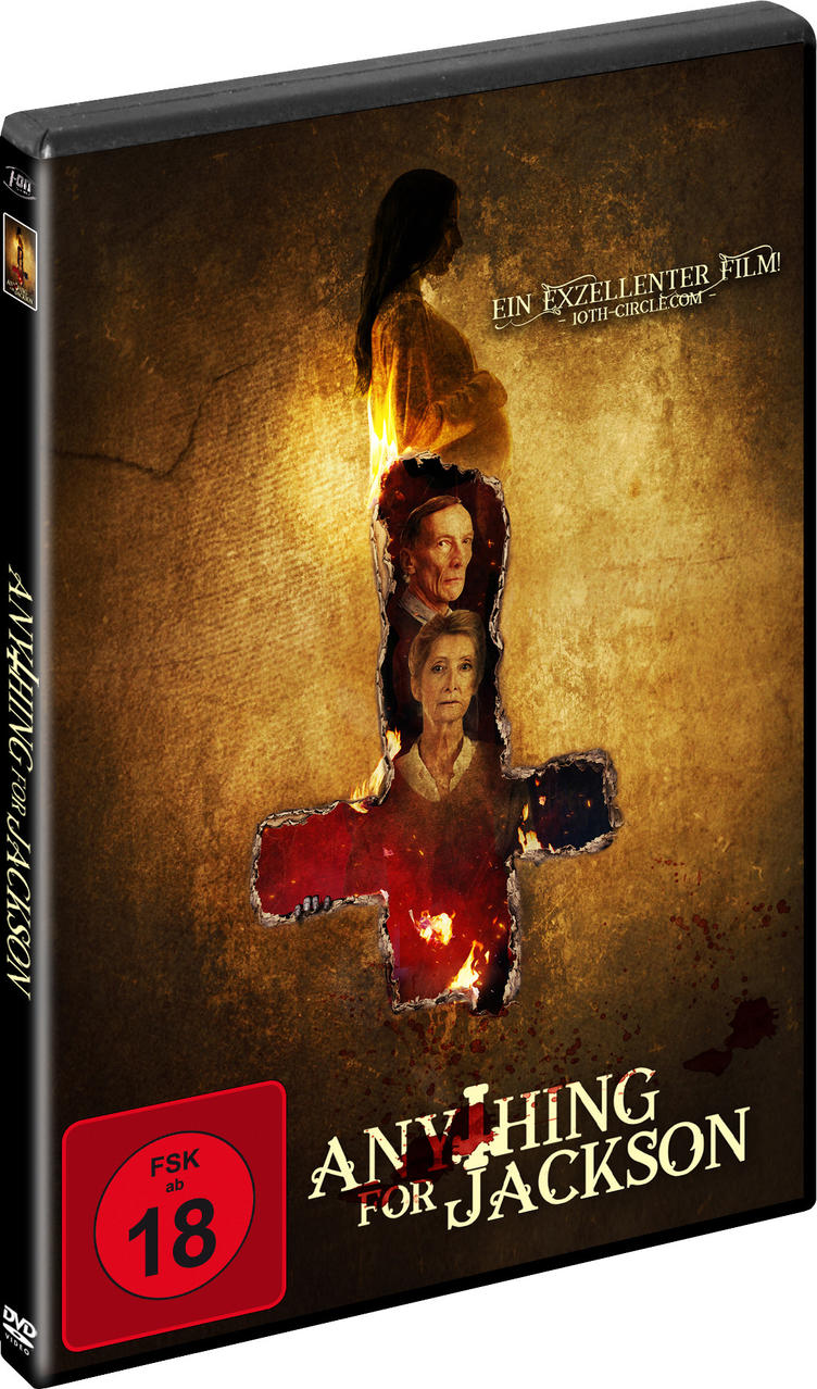 DVD-Hülle mit dem Titel 'Anything for Jackson' und Bewertung.