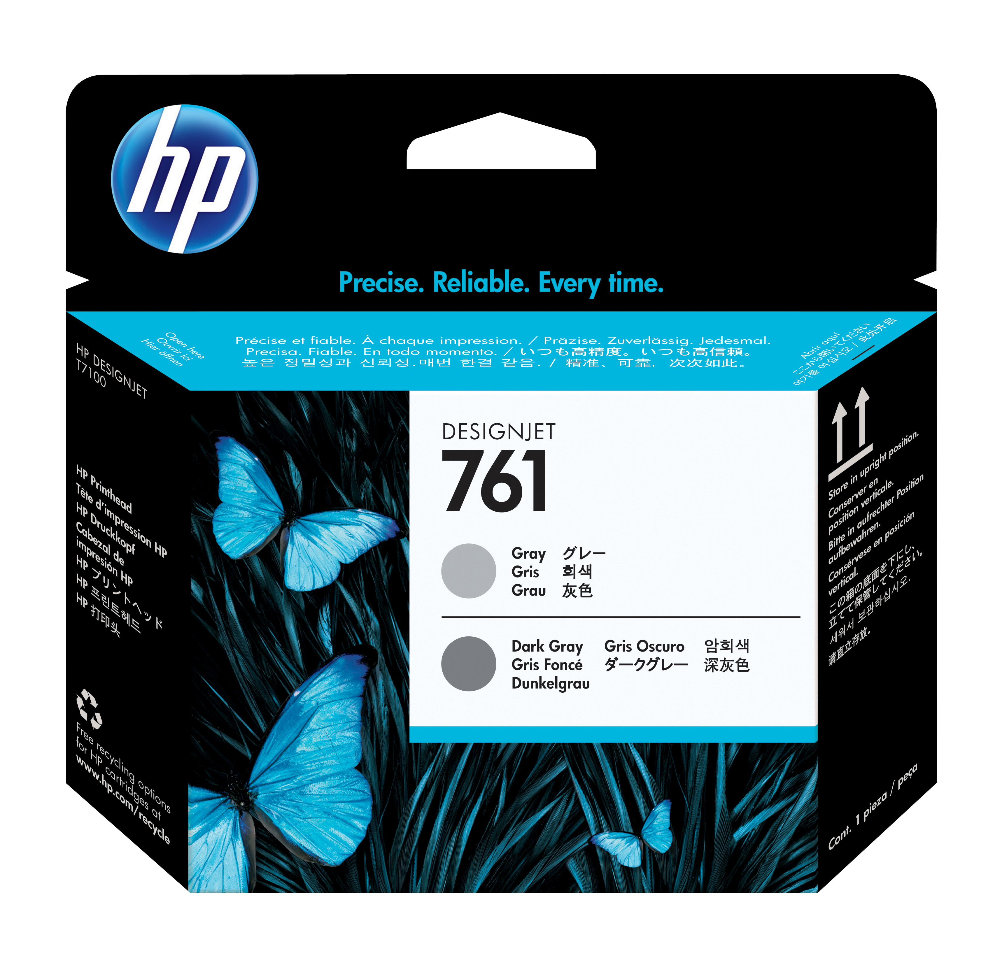 HP 761 Gri/Koyu Gri DesignJet Baskı Kafası