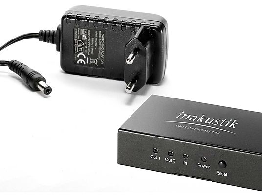 INAKUSTIK 4245012 - Répartiteur HDMI (Noir)