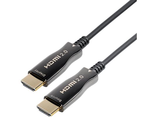 TRANSMEDIA C 508-100 M - Câble HDMI (Noir)