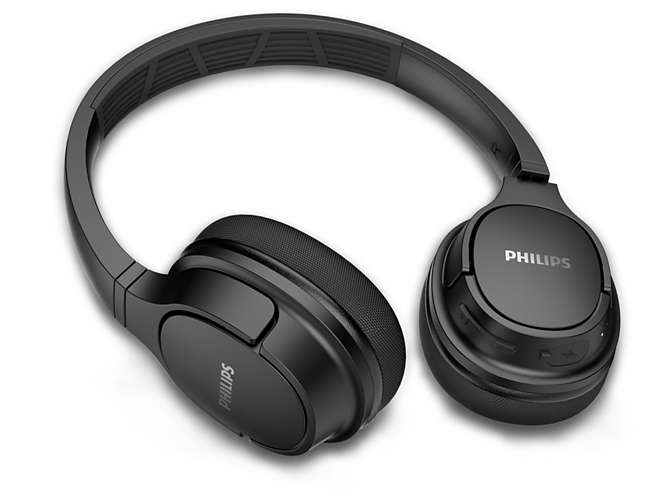 PHILIPS TASH402BK/00 Kablosuz Kulak Üstü Spor Kulaklık Siyah