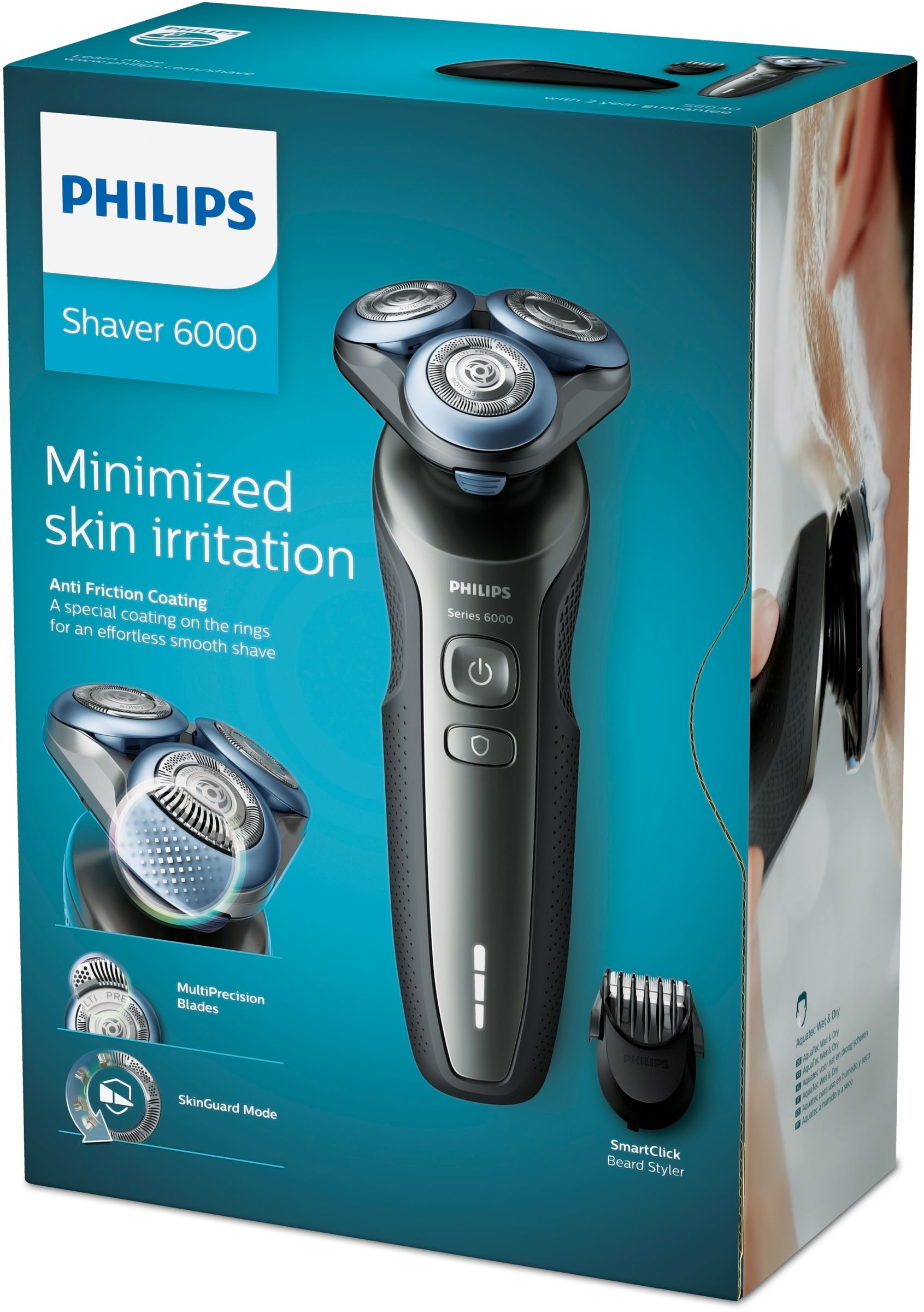 PHILIPS S6640/44 Islak Kuru Traş Makinesi Gri