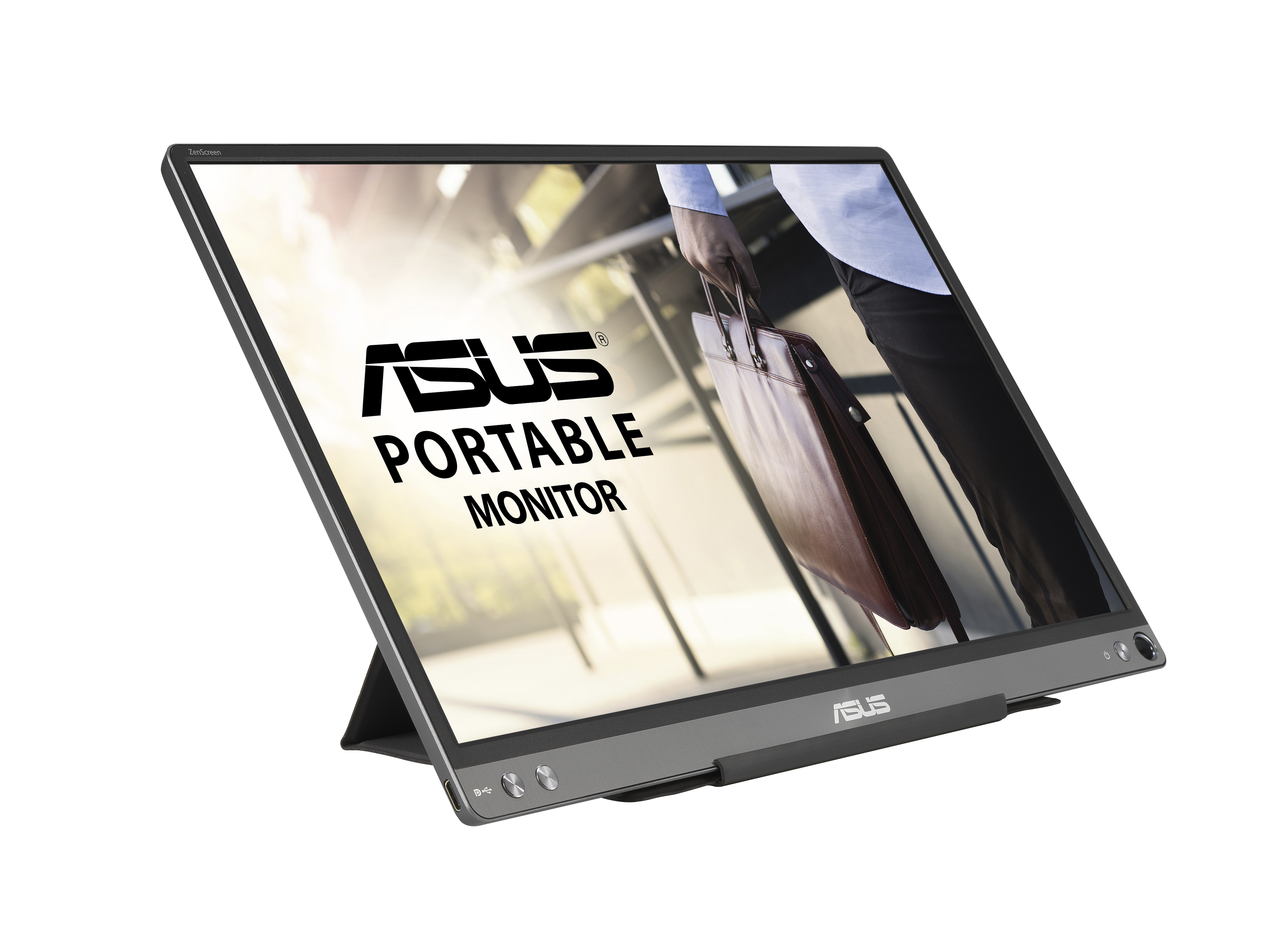 ASUS MB16ACE 15,6" IPS 1920X1080/ 75HZ/ 5MS/USBC ZenScreen Taşınabilir IPS Full HD USB Monitör Gri