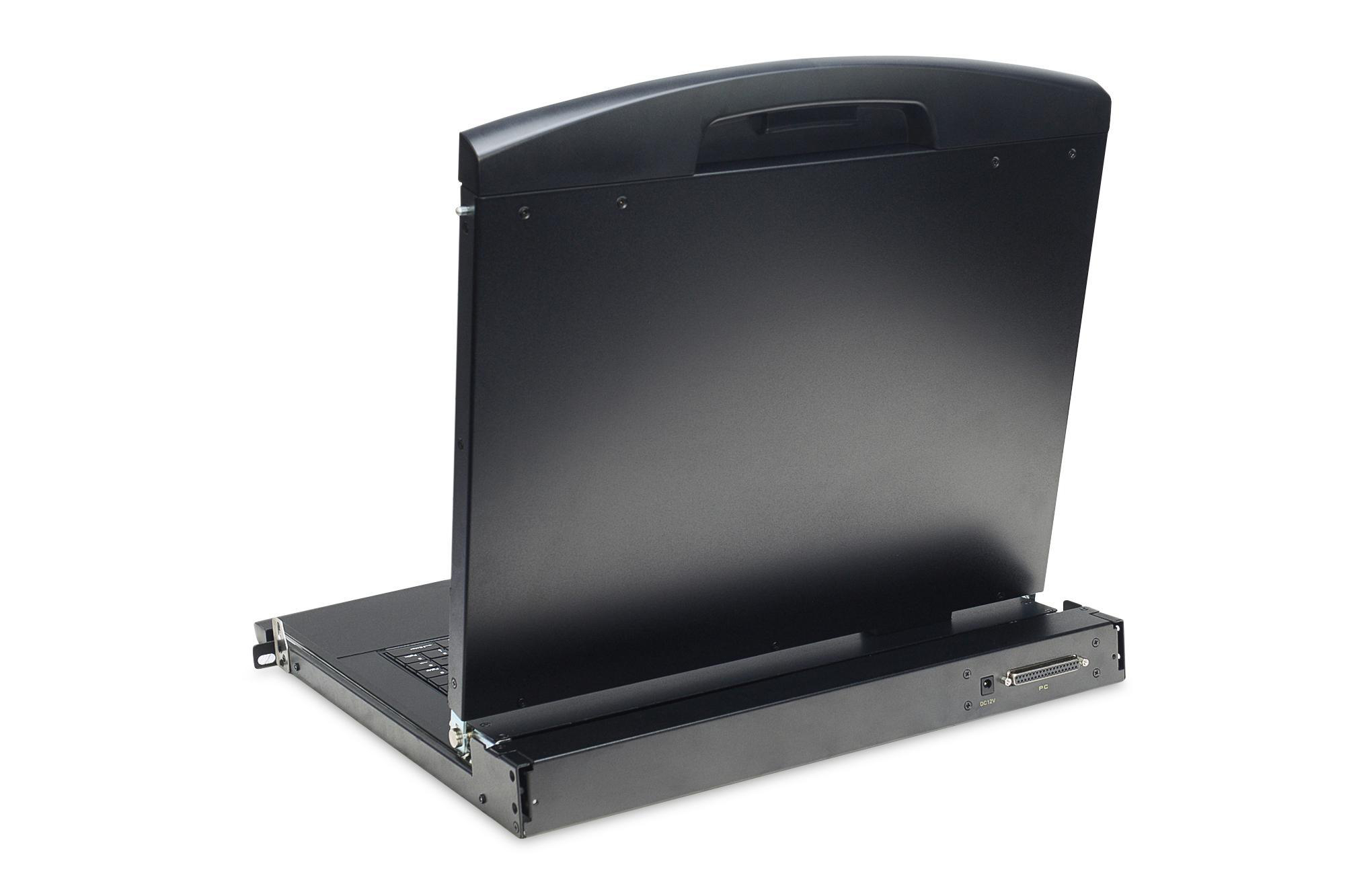 DIGITUS DS-72210-2GE, Schwarz