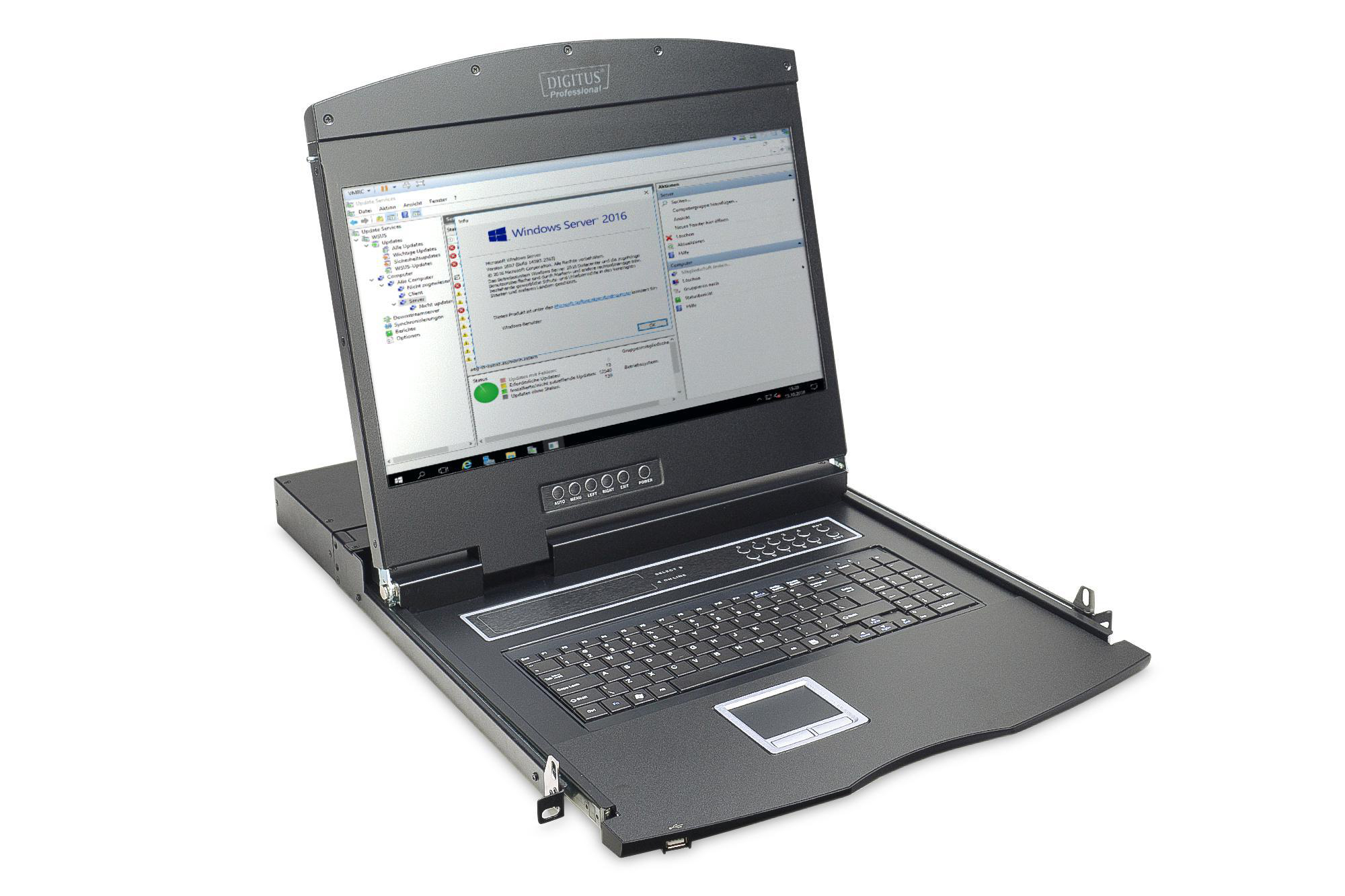 DIGITUS DS-72211-3GE, Schwarz