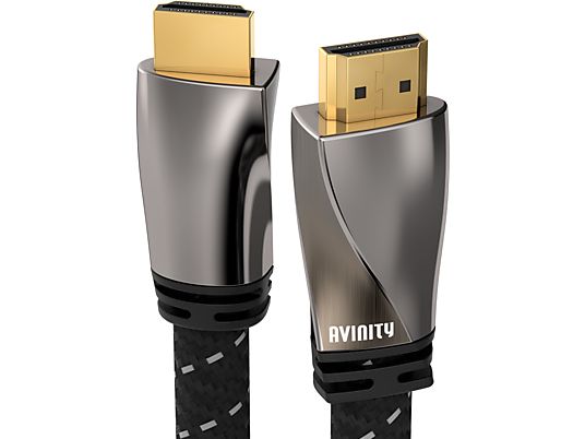 AVINITY 00107776 - Câble HDMI (Noir/Gris)