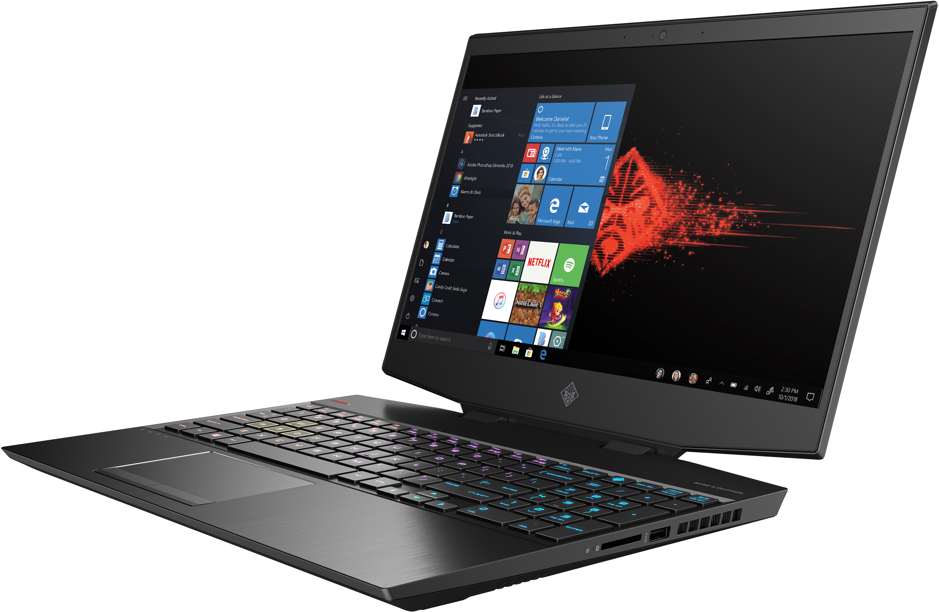 HP 132Z5EA Omen /i7-10750H/32GB/1TB-SSD/RTX2060/15.6" Laptop Siyah