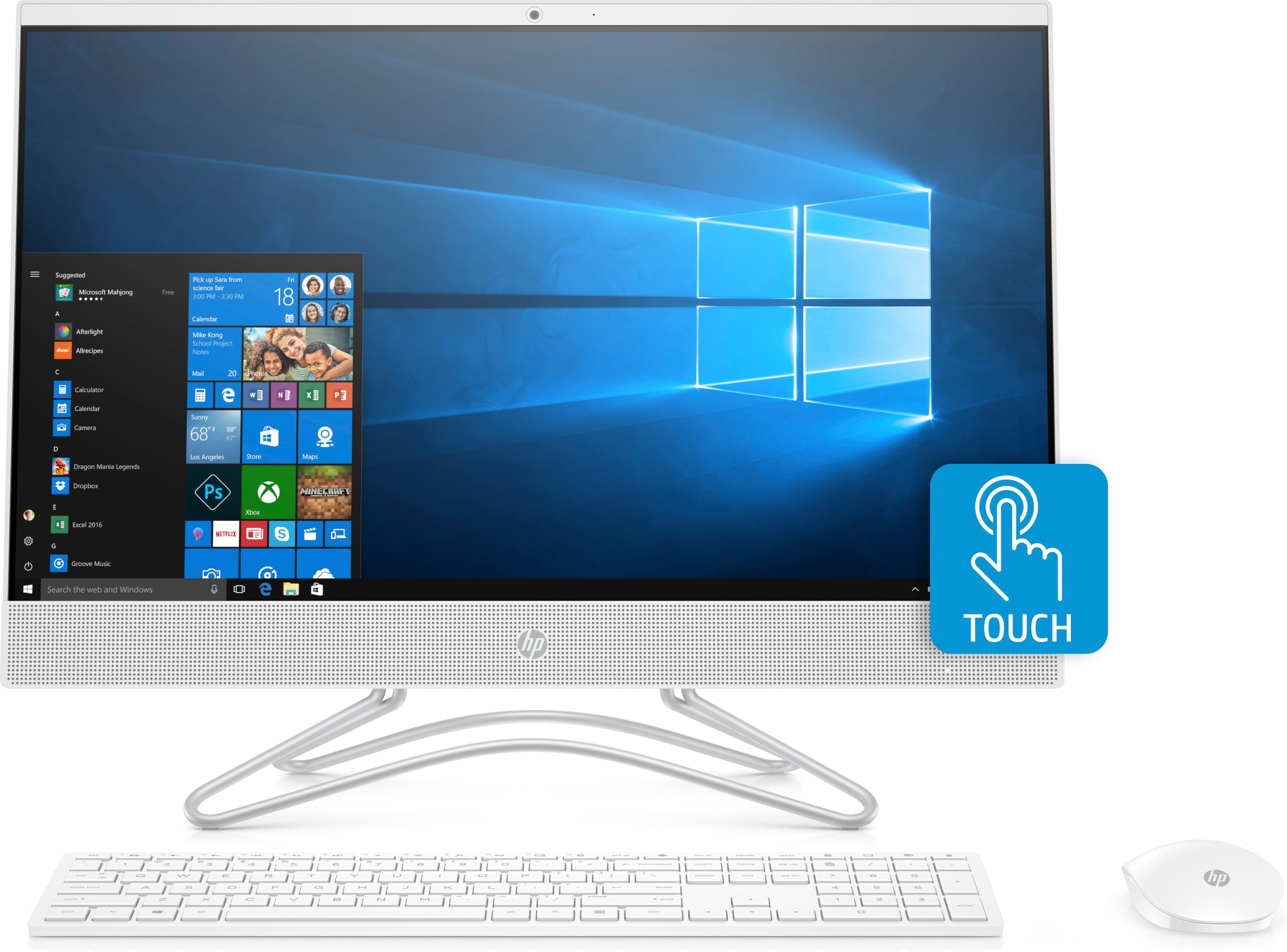 HP 24-f0062nt (8UP00EA)/i7-9700T/8/128GB SSD/2GB DDR5 MX110 Grafik Kartı AlO PC 