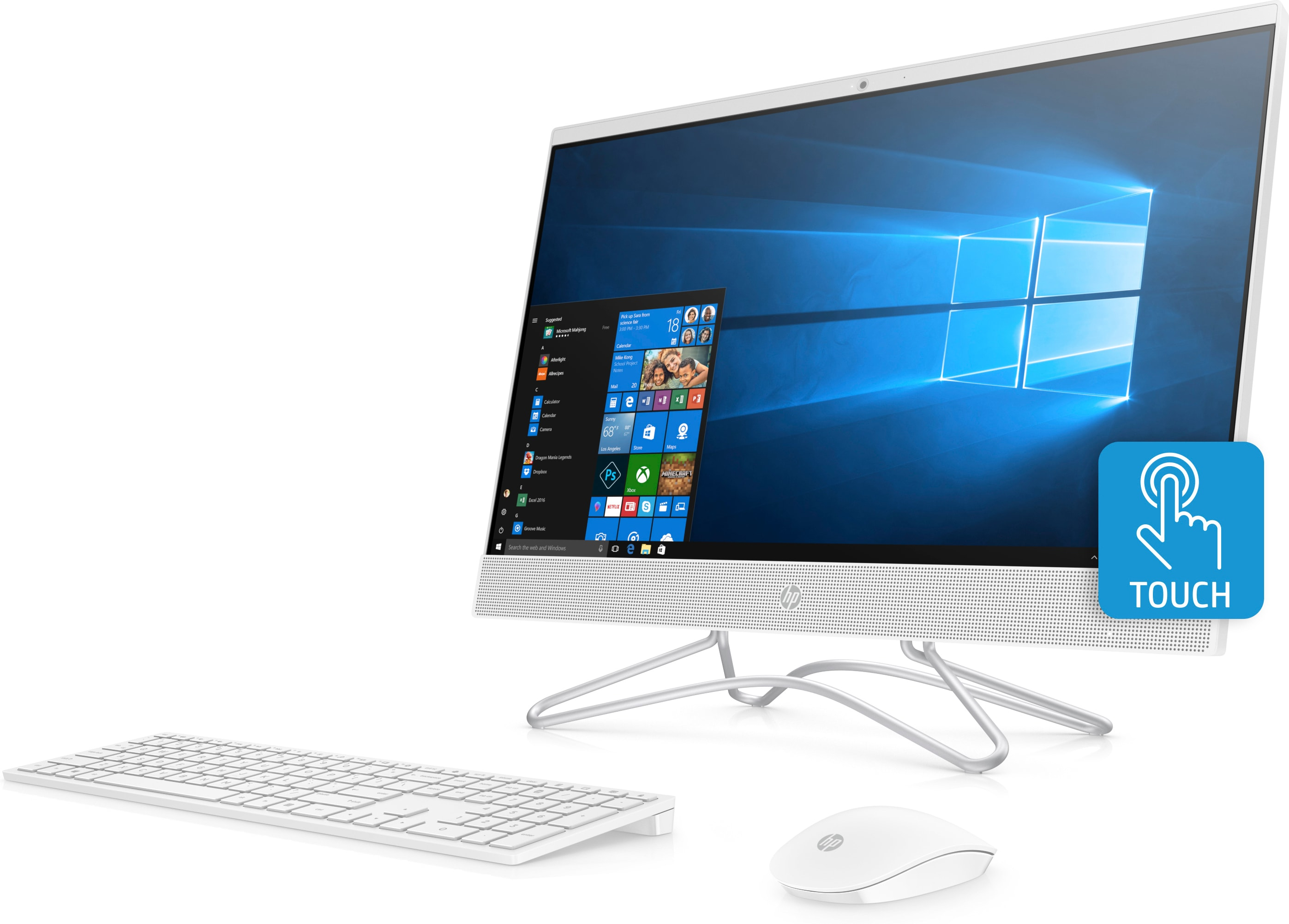 HP 24-f0062nt (8UP00EA)/i7-9700T/8/128GB SSD/2GB DDR5 MX110 Grafik Kartı AlO PC 
