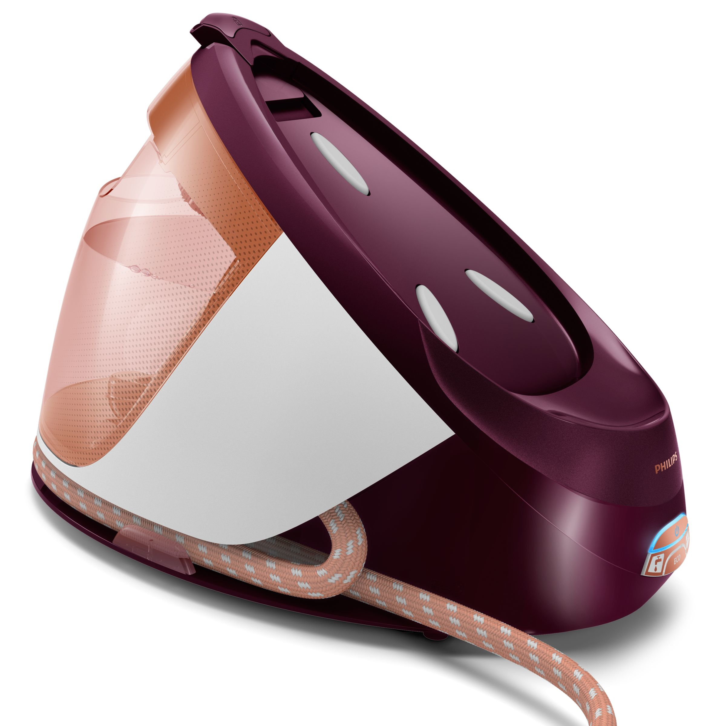 PHILIPS GC8962 Buhar Kazanlı Ütü Mor /Rose + Çanta Hediyeli