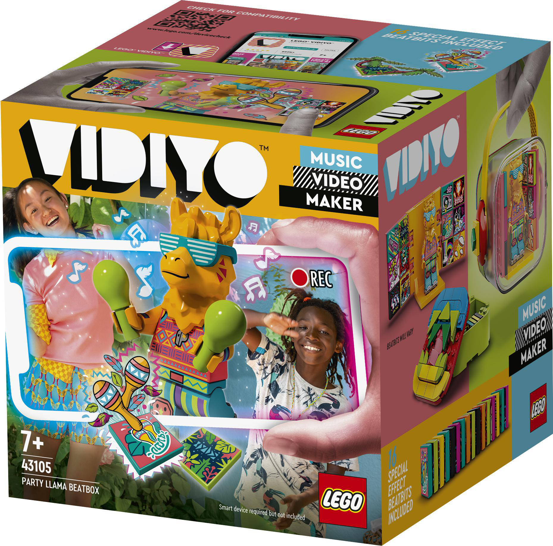 Mehrfarbig LEGO BeatBox Party Llama Bausatz, 43105