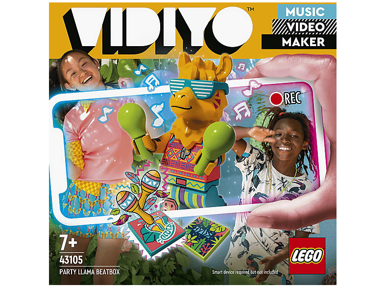 LEGO VIDIYO 43105 Party Llama BeatBox Bausatz, Mehrfarbig