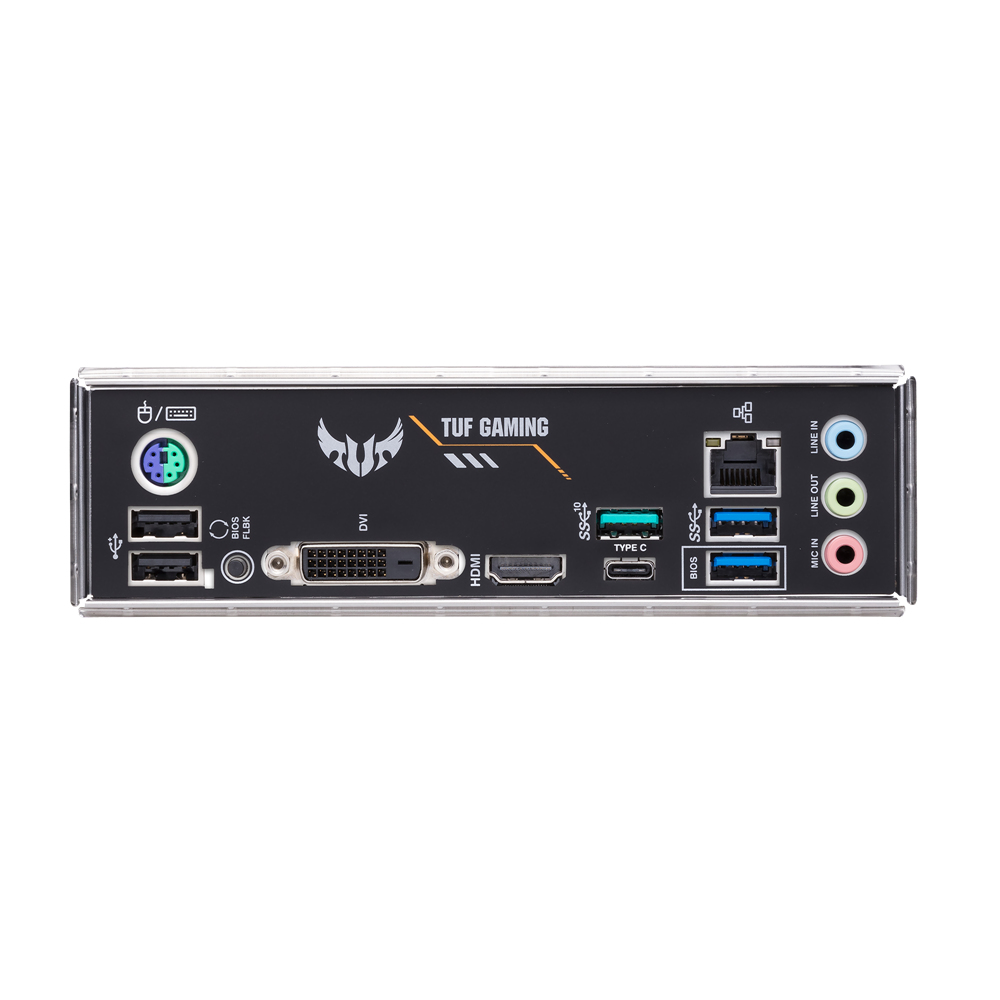 ASUS TUF GAMING B450M-PLUS II AMD B450 AM4 DDR4 4400 DP HDMI M2 USB3.2 AURA RGB mATX