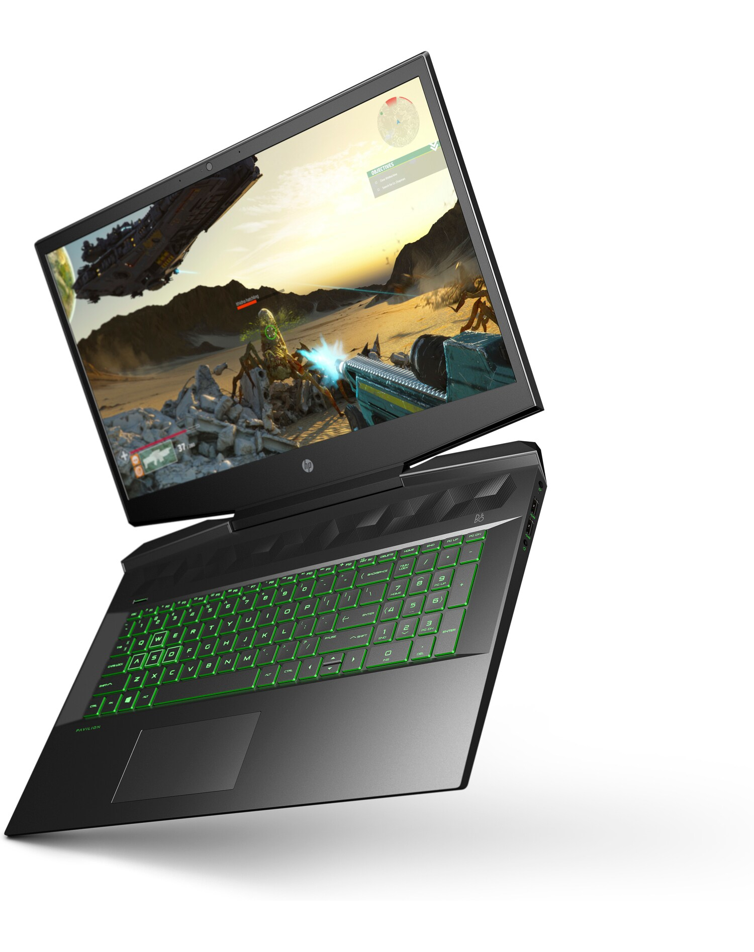 HP 1U5R9EA/ Pavilion 15.6"/ Core i7-10750H/ 16GB/ 512GB/ GTX 1660 Ti-6GB/ Full-HD Win 10 Home Gaming Laptop Siyah
