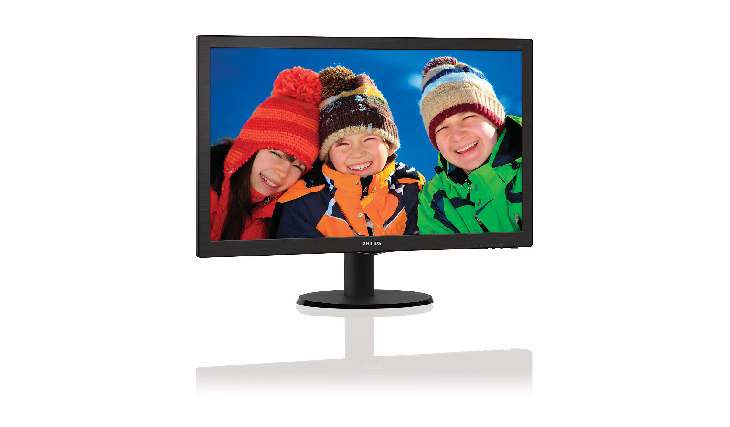 PHILIPS 223V5LSB/01 21.5 inç 5ms DVI-D- VGA LCD Monitör