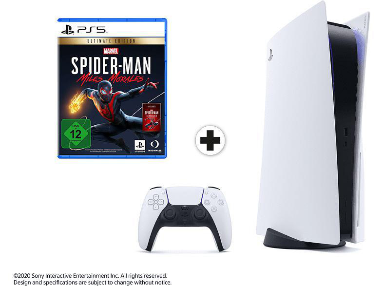 SONY PS5 + Marvels Spider-Man Miles Morales Ultimate Edition