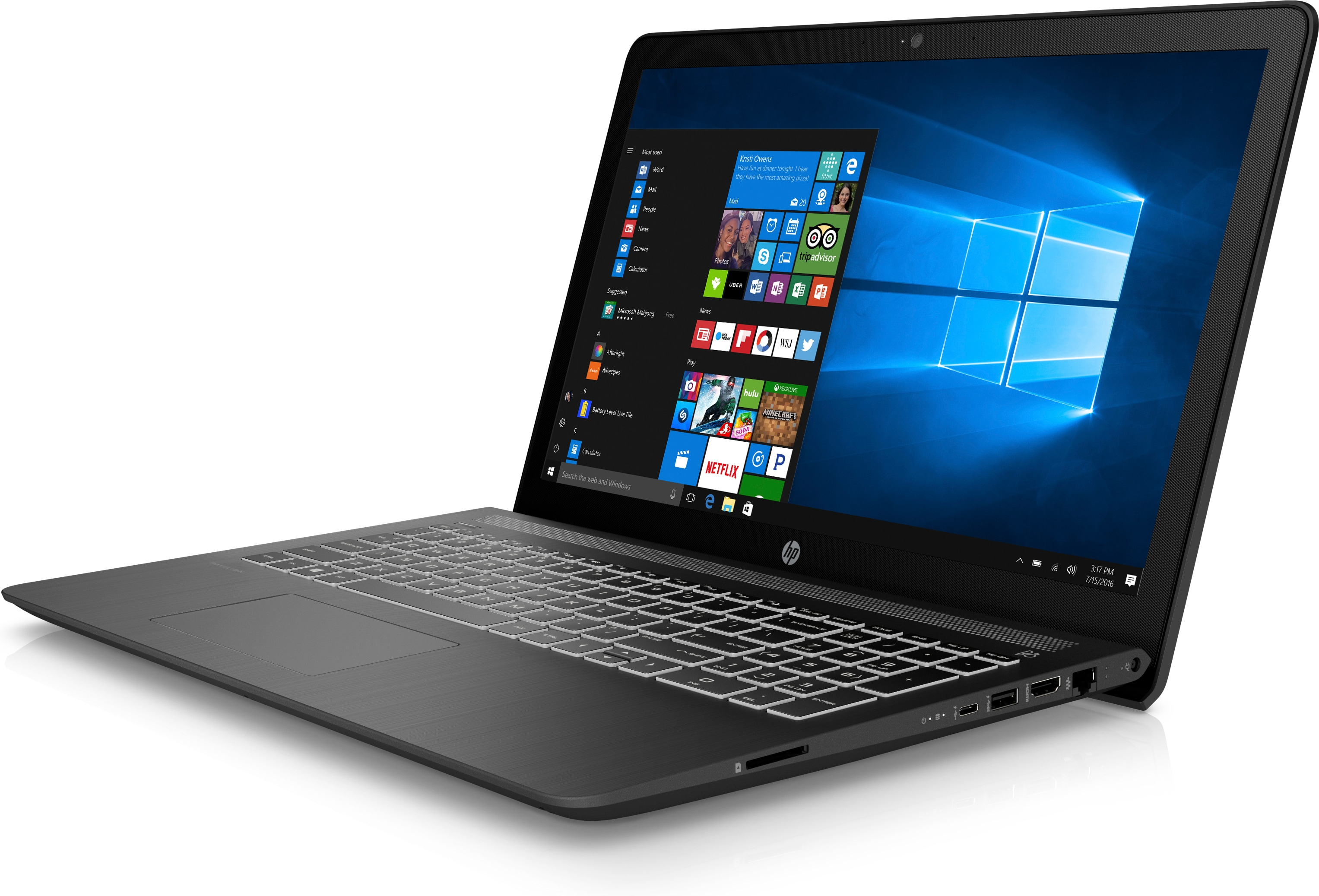 HP Pavilion Power 2GR77EA/i7-7700HQ/16GBRAM/1TB HDD/4GB GTX1050/15