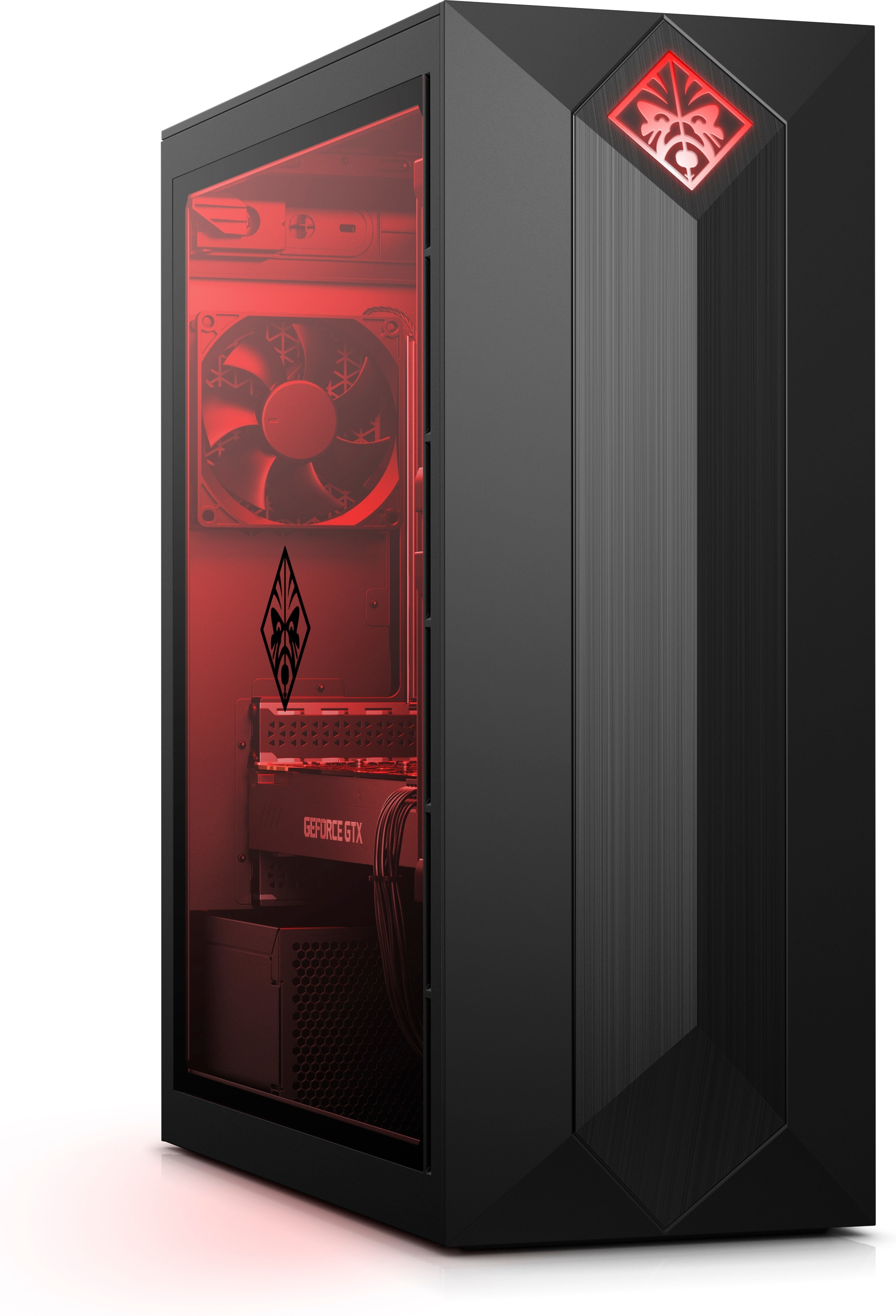 HP 7WC57EA-OMEN Obelisk Intel® Core™ i7-9700F PC Kasa Siyah