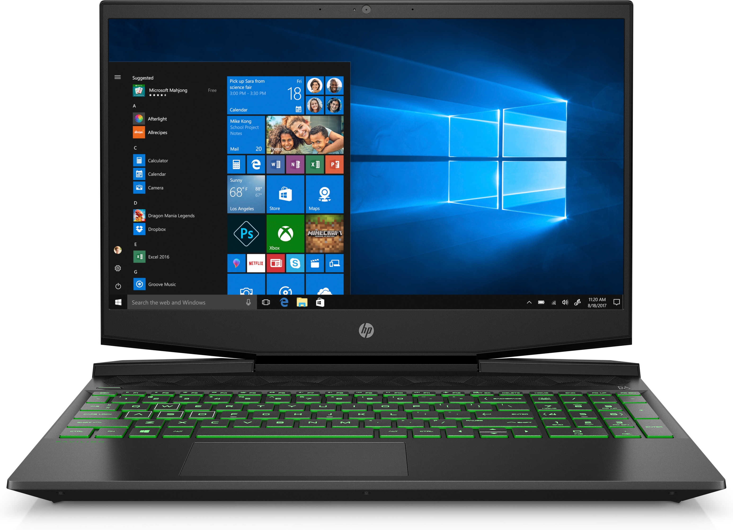 HP 6ZH62EA Pavilion/i5-9300H/16GB/512GB-SSD/GTX1650/15.6" Gaming Laptop Siyah