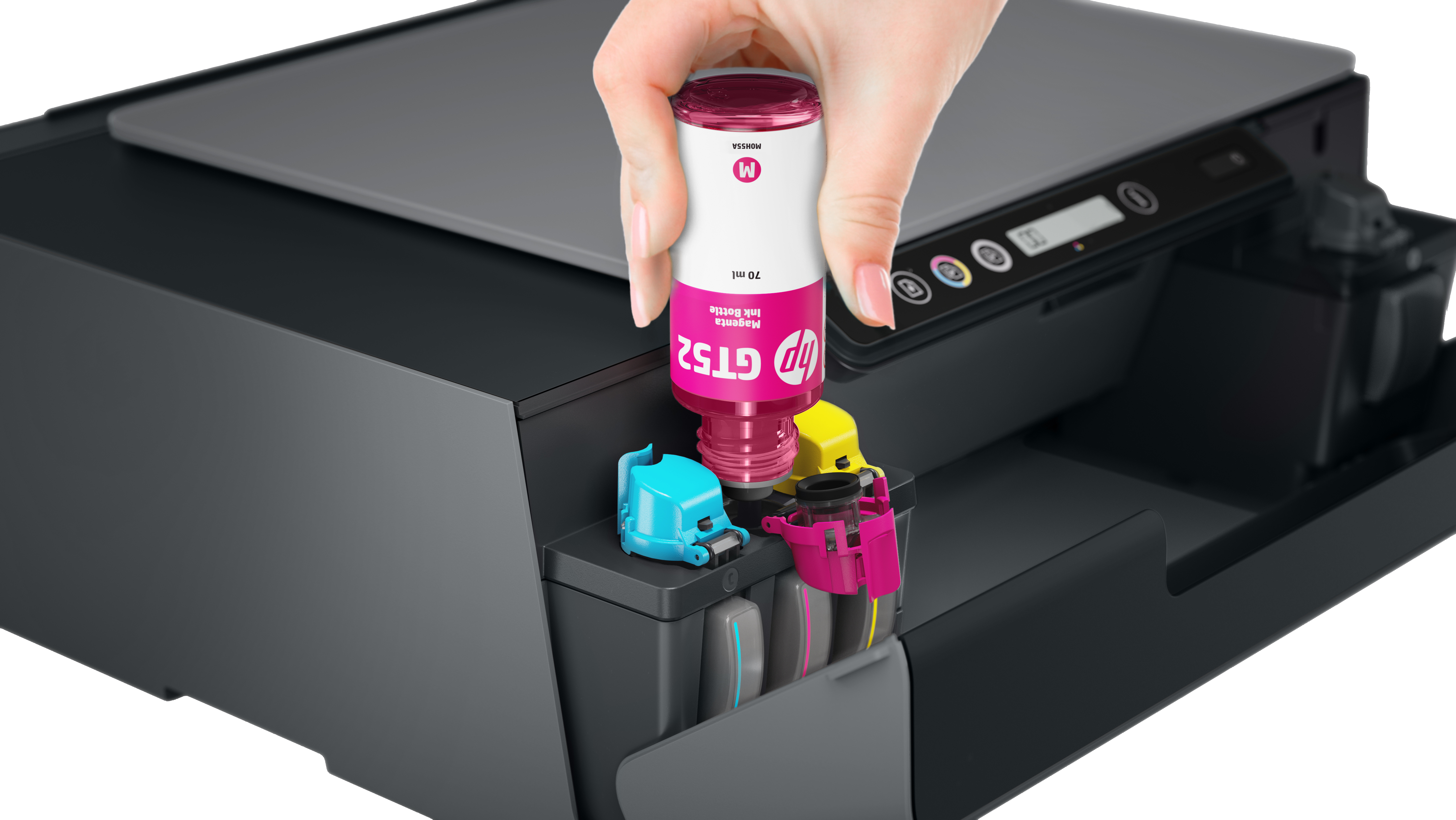 HP Smart Tank 500 Fotokopi/ Tarayıcı/ mürekkep püskürtmeli/ Çok fonksiyonlu Yazıcı 4SR29A