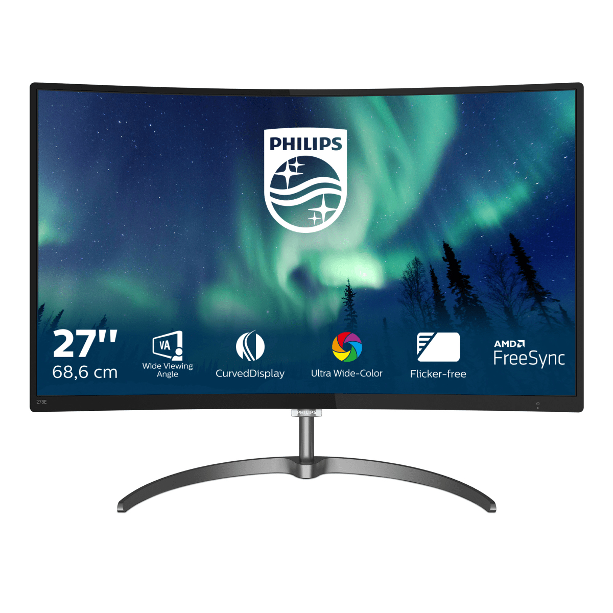 PHILIPS E Line Ultra Geniş Renkli Kıvrımlı LCD monitör 278E8QJAB/00