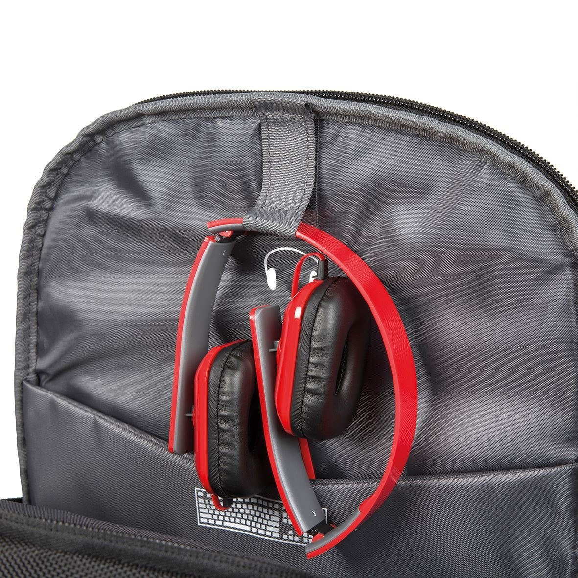 TARGUS Gaming 17.3 inç Laptop Çantası Siyah/Kırmızı
