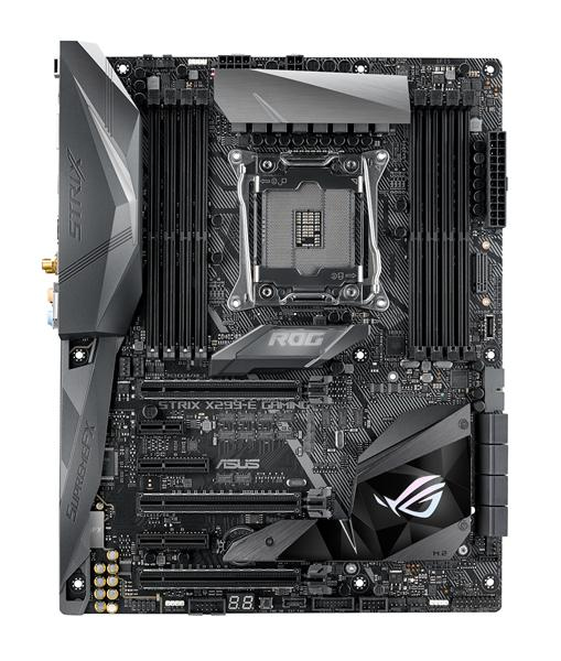 ASUS Rog Strıx X299-E Gamıng Intel X299 Lga 2066 Ddr4 3600 M2 Usb3.1 Wifi Aura Rgb Atx