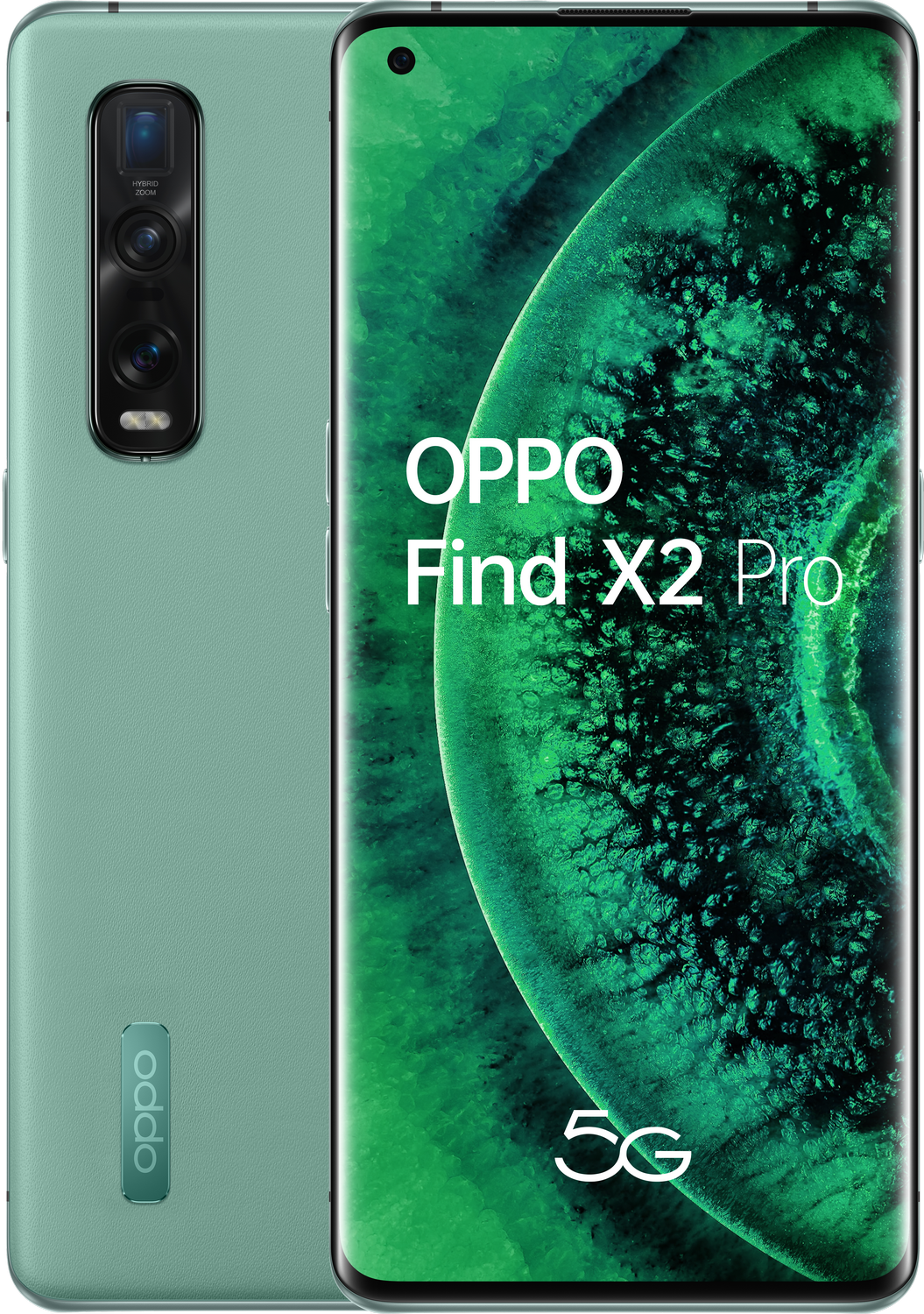 Móvil - OPPO Find X2 pro, Verde, 512 GB, 12 GB, 6.7 " QHD+, Qualcomm Snapdragon 865, 5G, 4260 mAh, Android